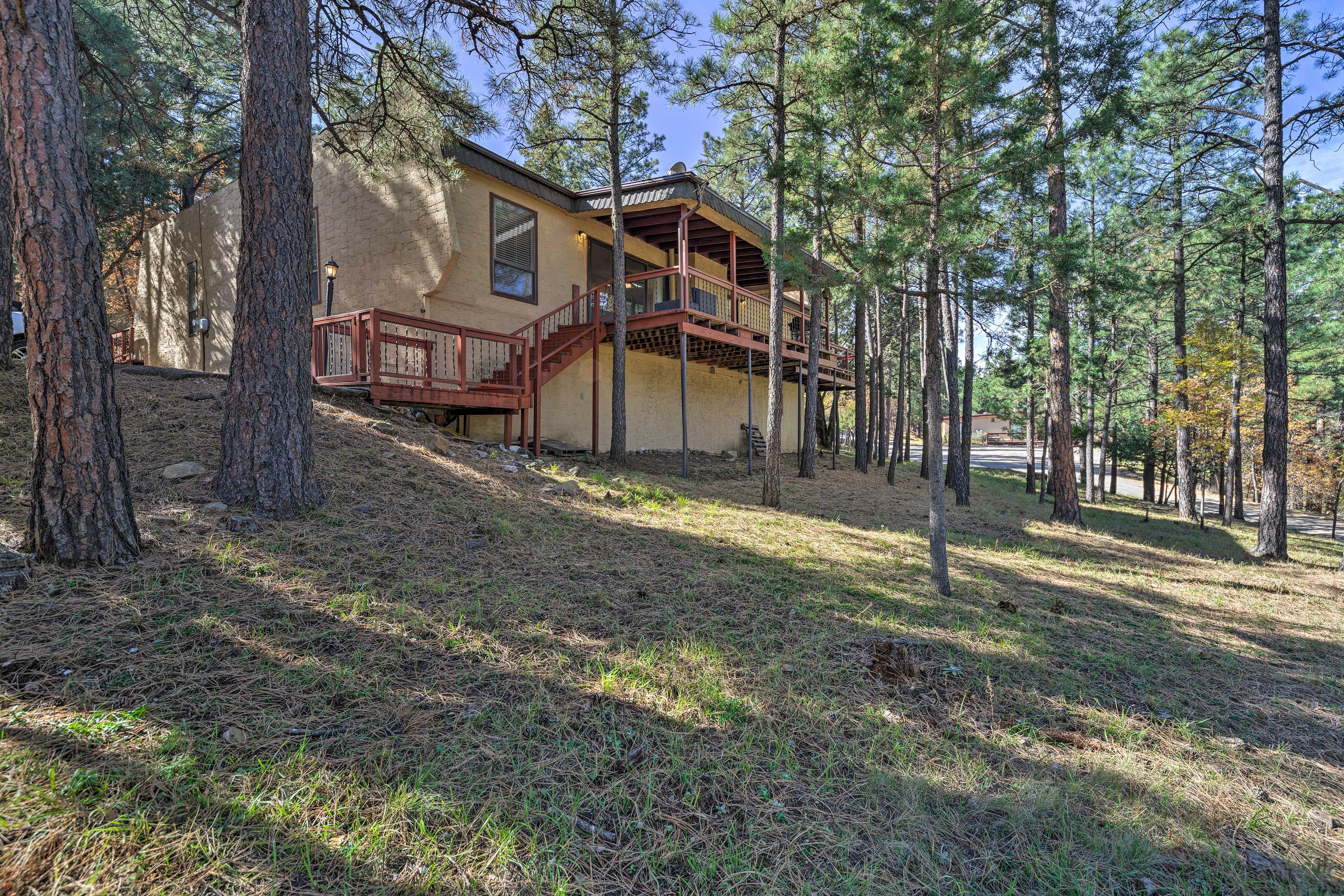 Exterior | Forest Views | Gas Fire Pit | Gas Grill