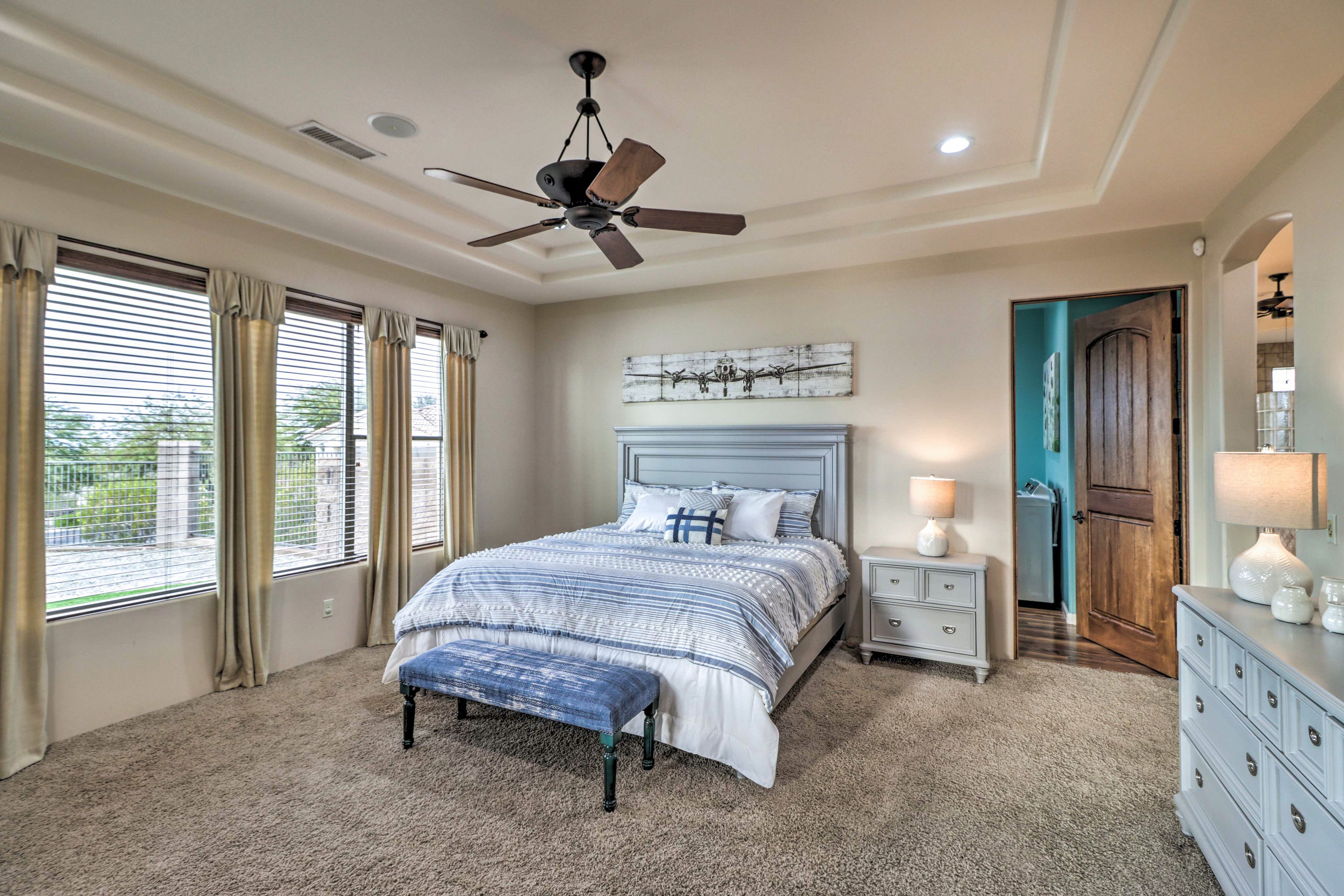 Bedroom 1 | King Bed | 1st Floor | En-Suite Bathroom