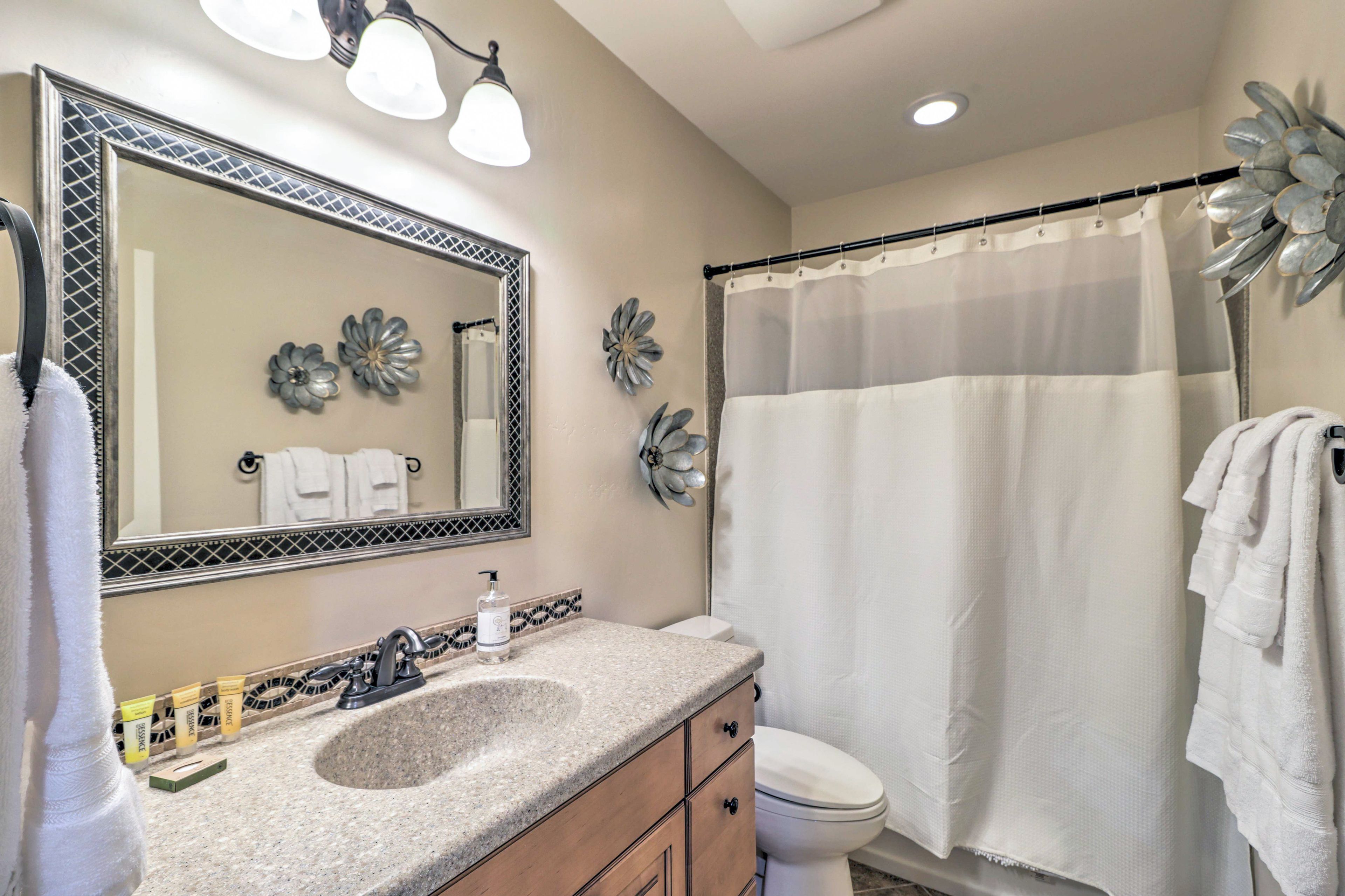 Full Bathroom | Basement Floor | Stairs Required