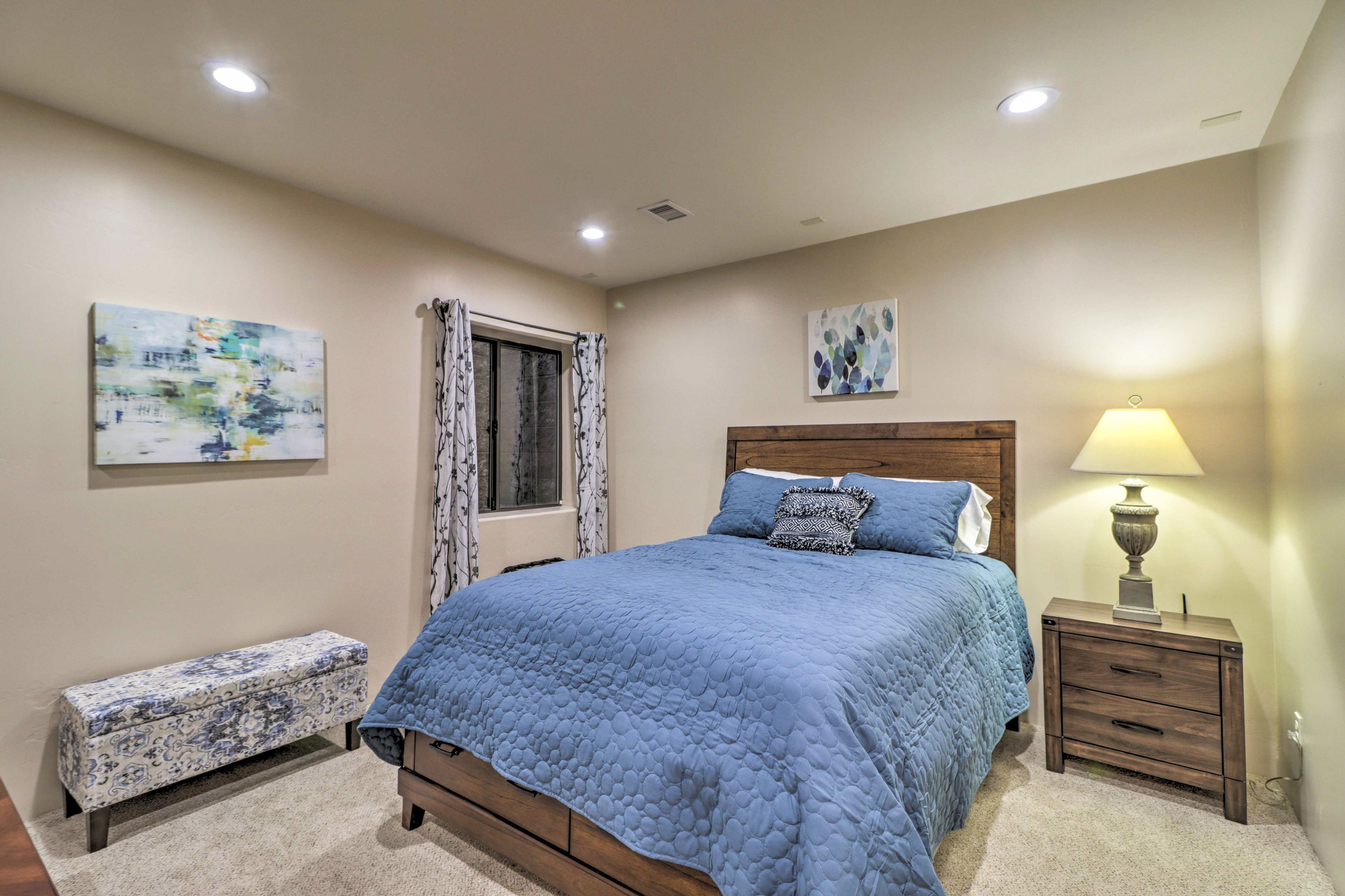 Bedroom 6 | Full Bed | Basement Floor