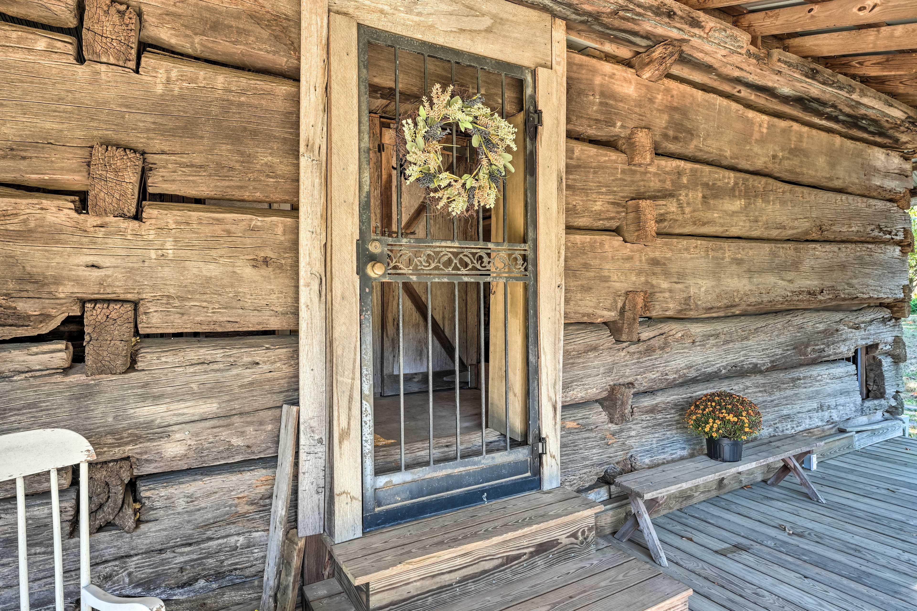 Cabin Entrance
