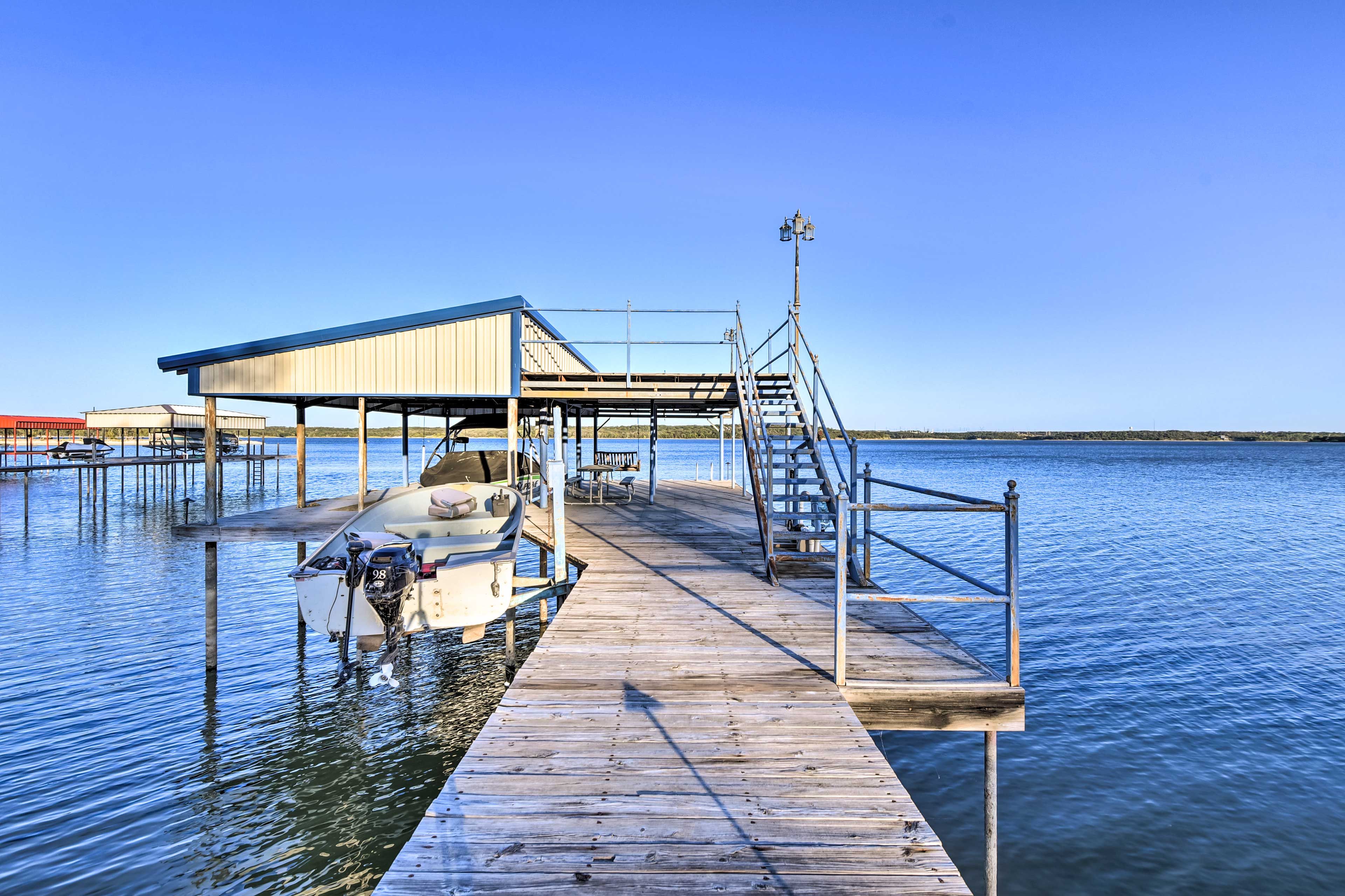 House Exterior | Private Boat Dock | Boat Slip Unavailable