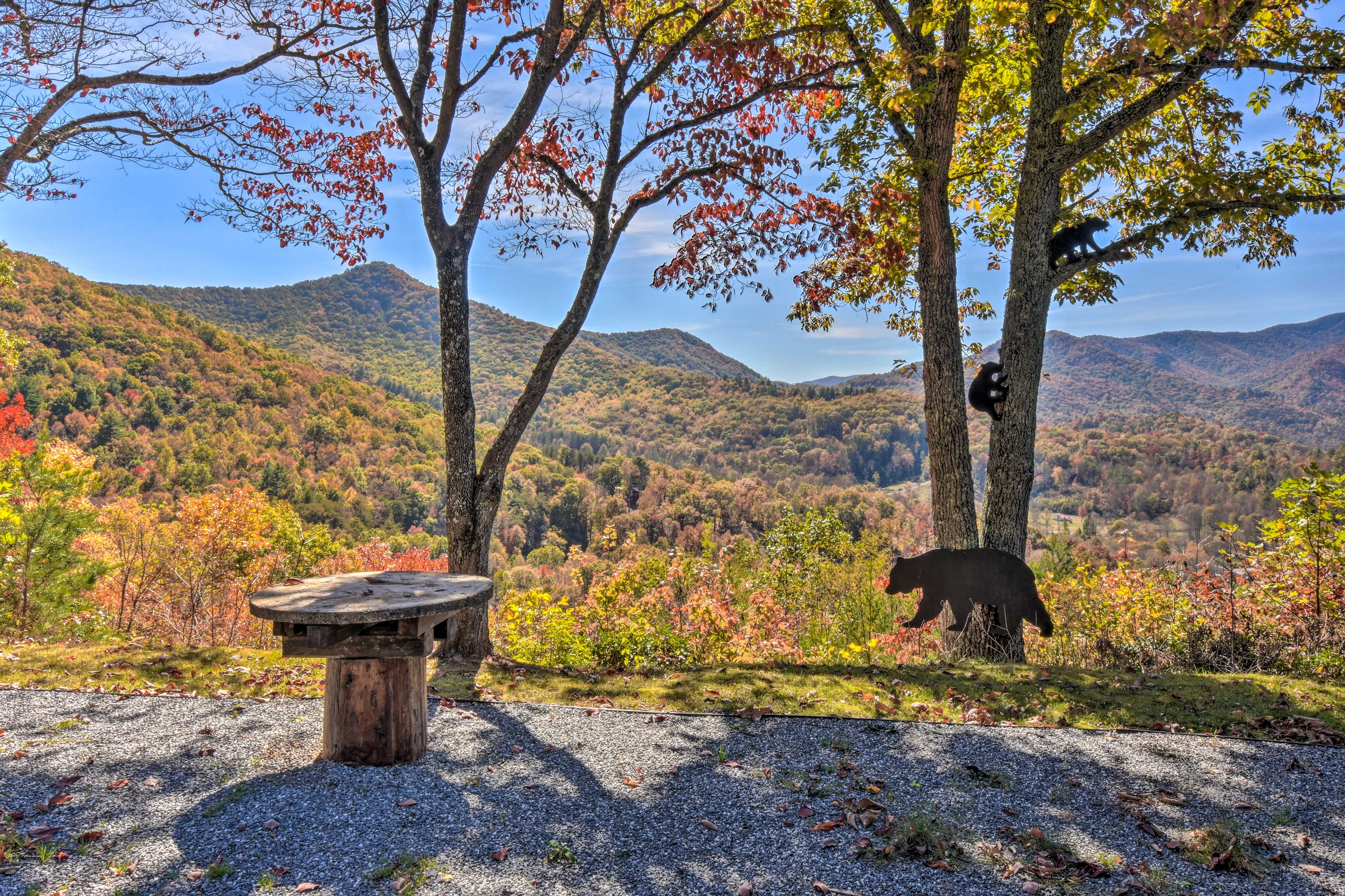 Wood-Burning Fire Pit | Surrounding Views