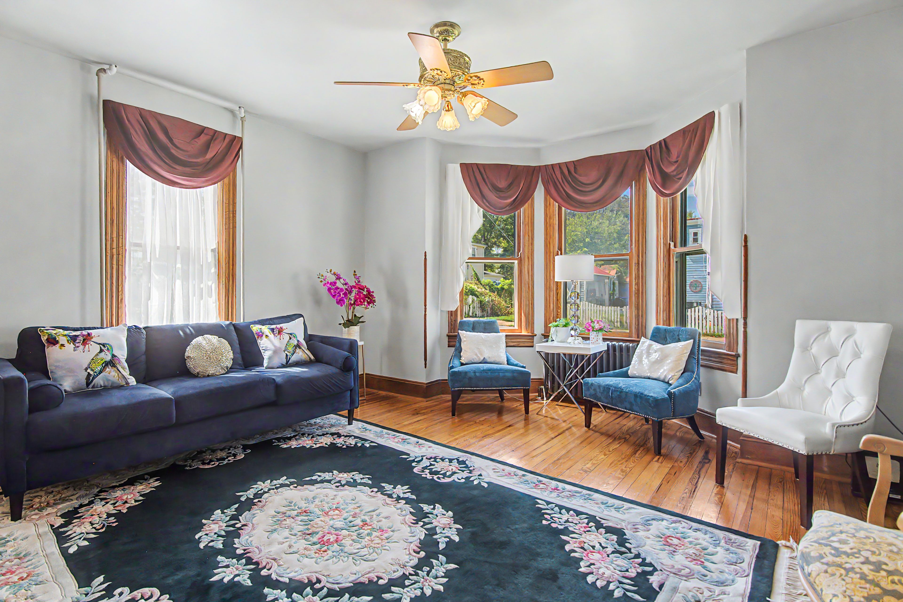Front Royal Vacation Rental | 3BR | 1BA | 2,100 Sq Ft | Steps Required