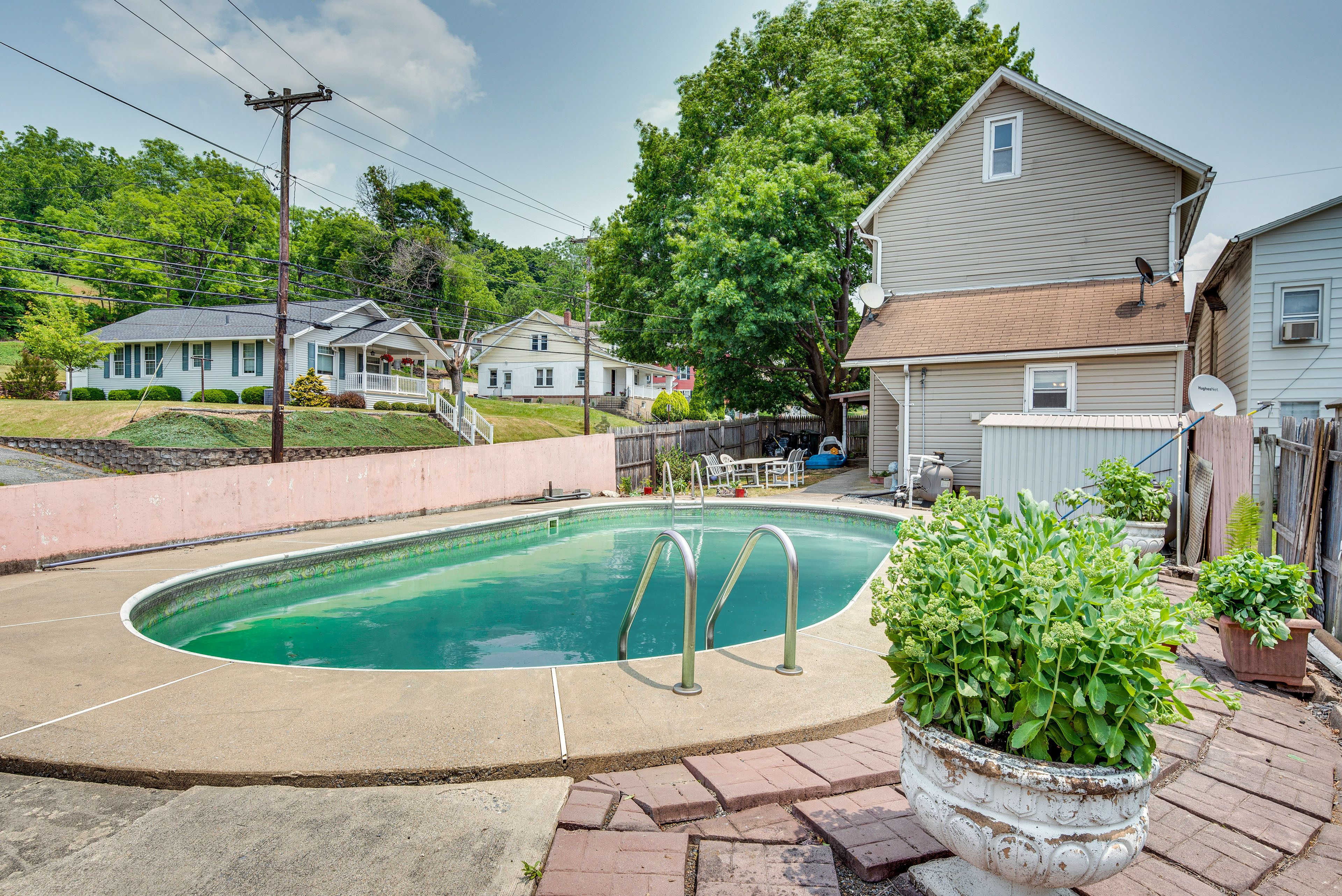 Shared Backyard | Outdoor Pool | Additional Vacation Rental Available