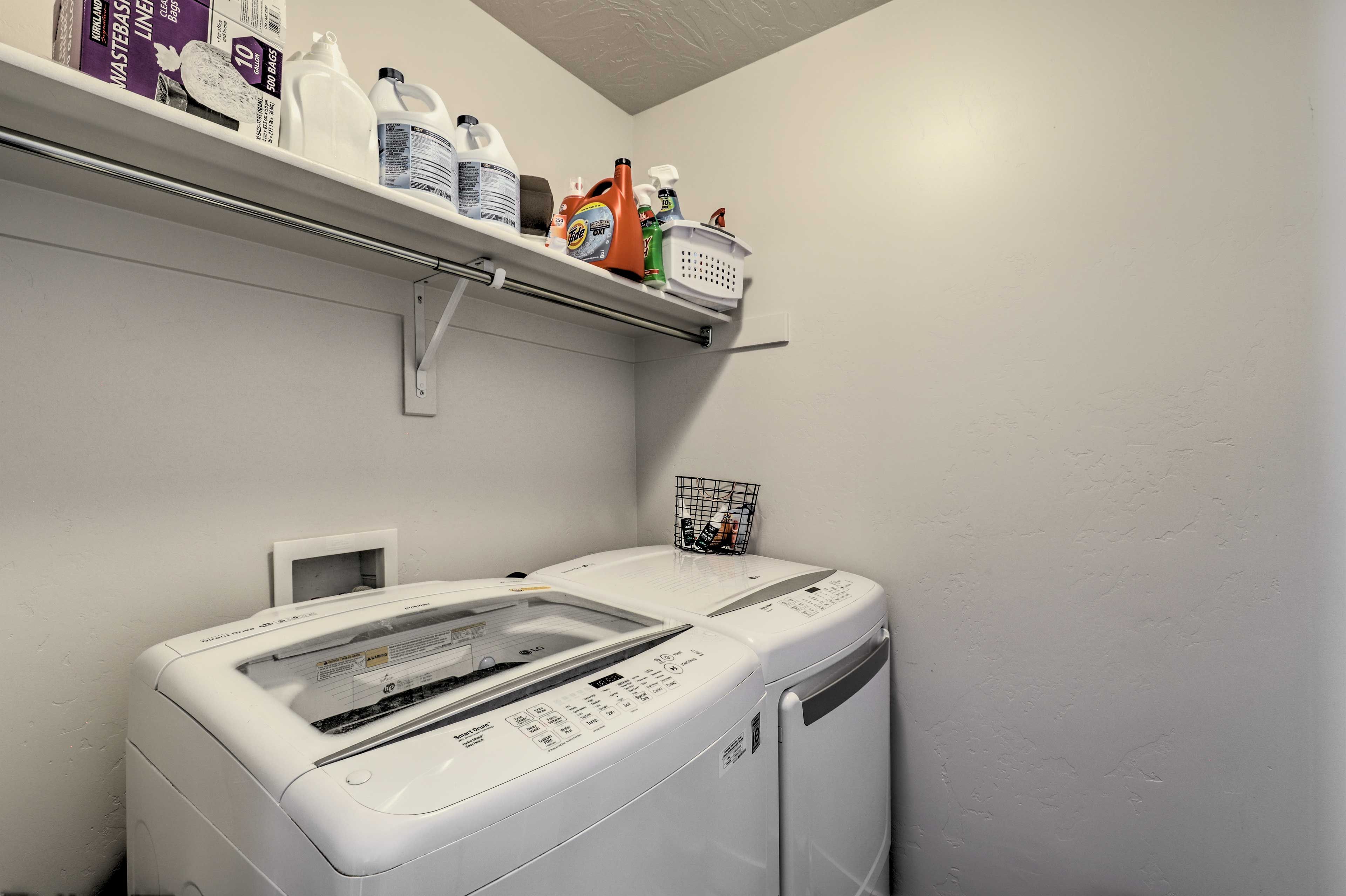 Laundry Room | Detergent Provided