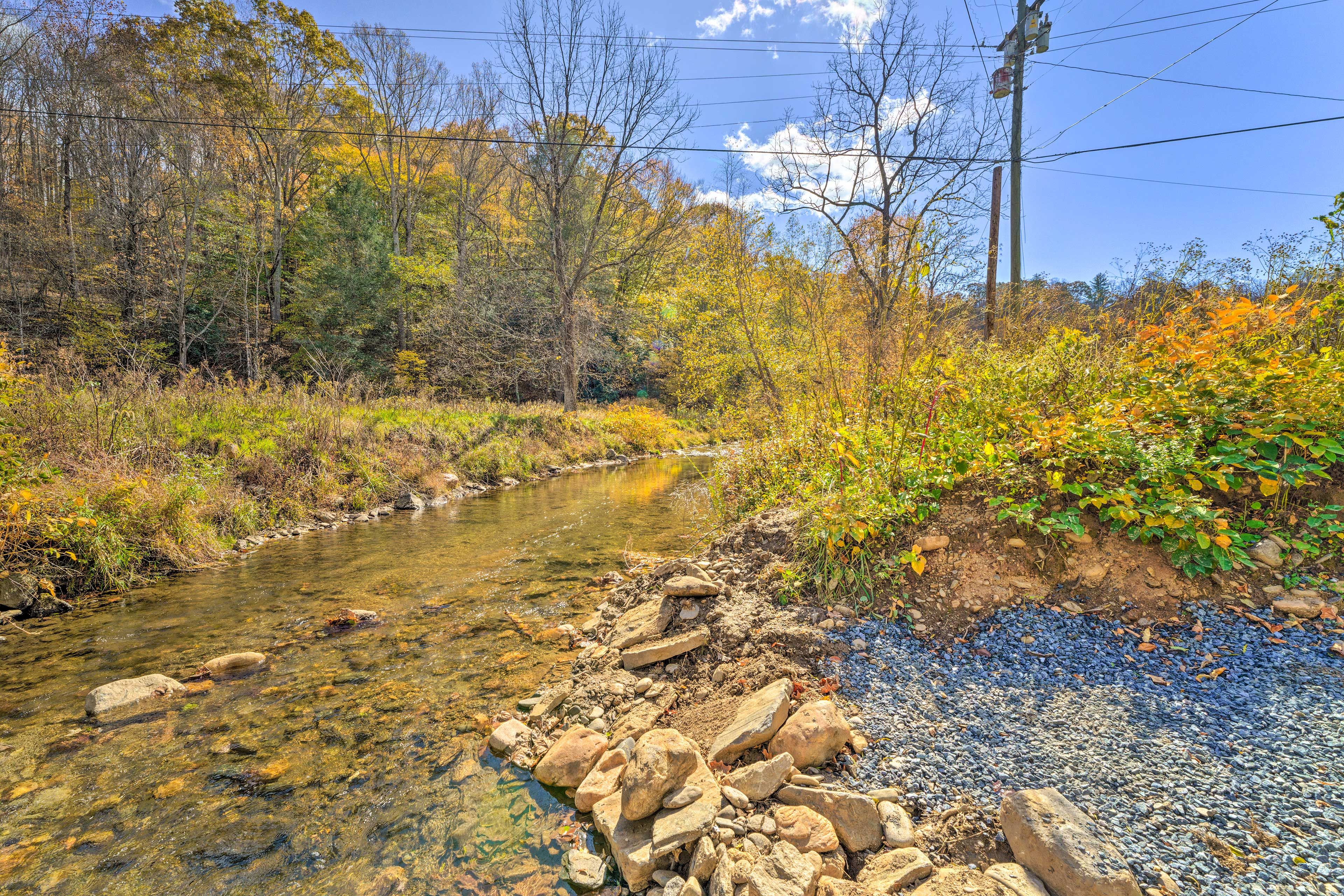 Cottage Exterior | Creek Access
