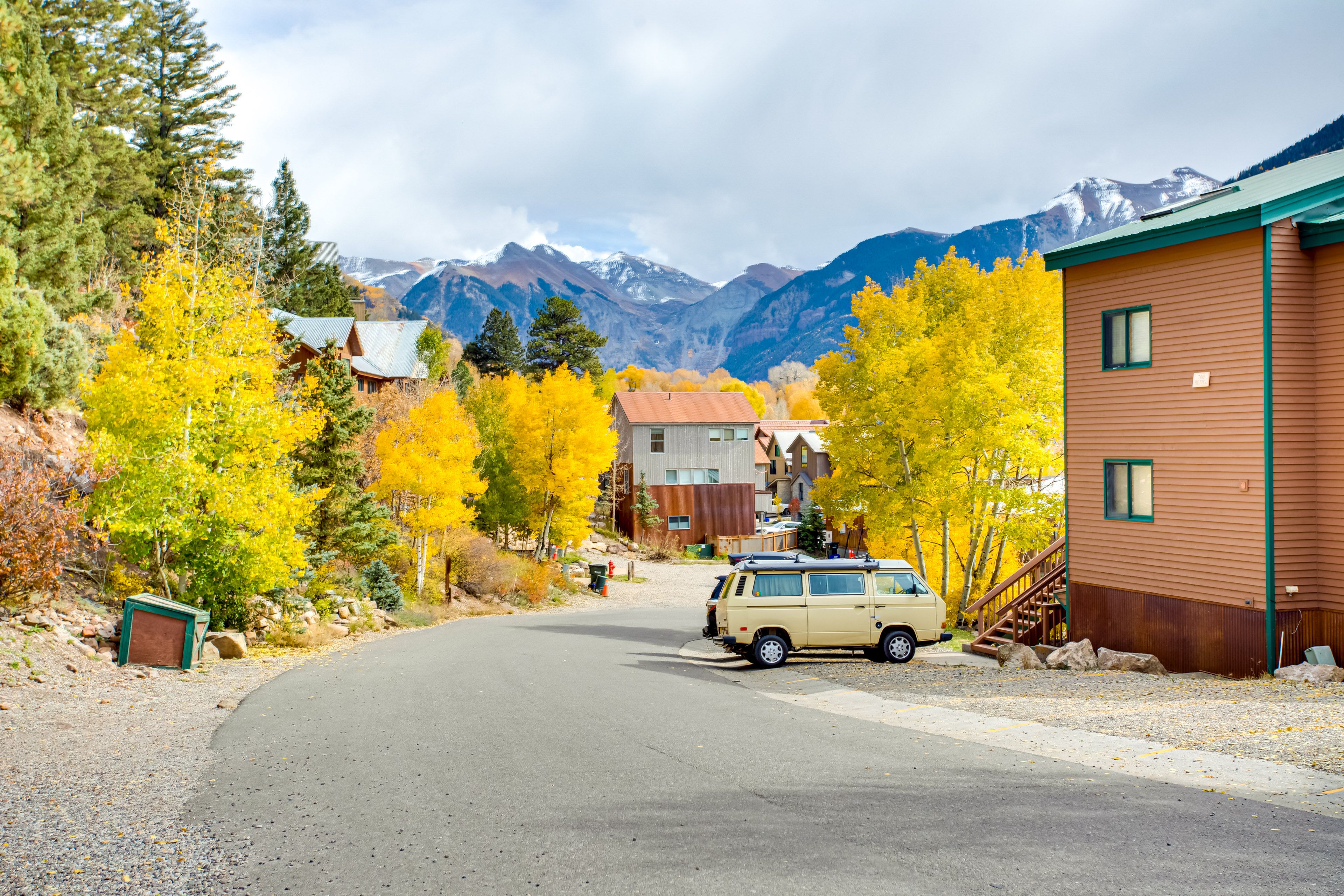 Telluride Vacation Rental | 1BR | 1BA | 690 Sq Ft | Stairs Required