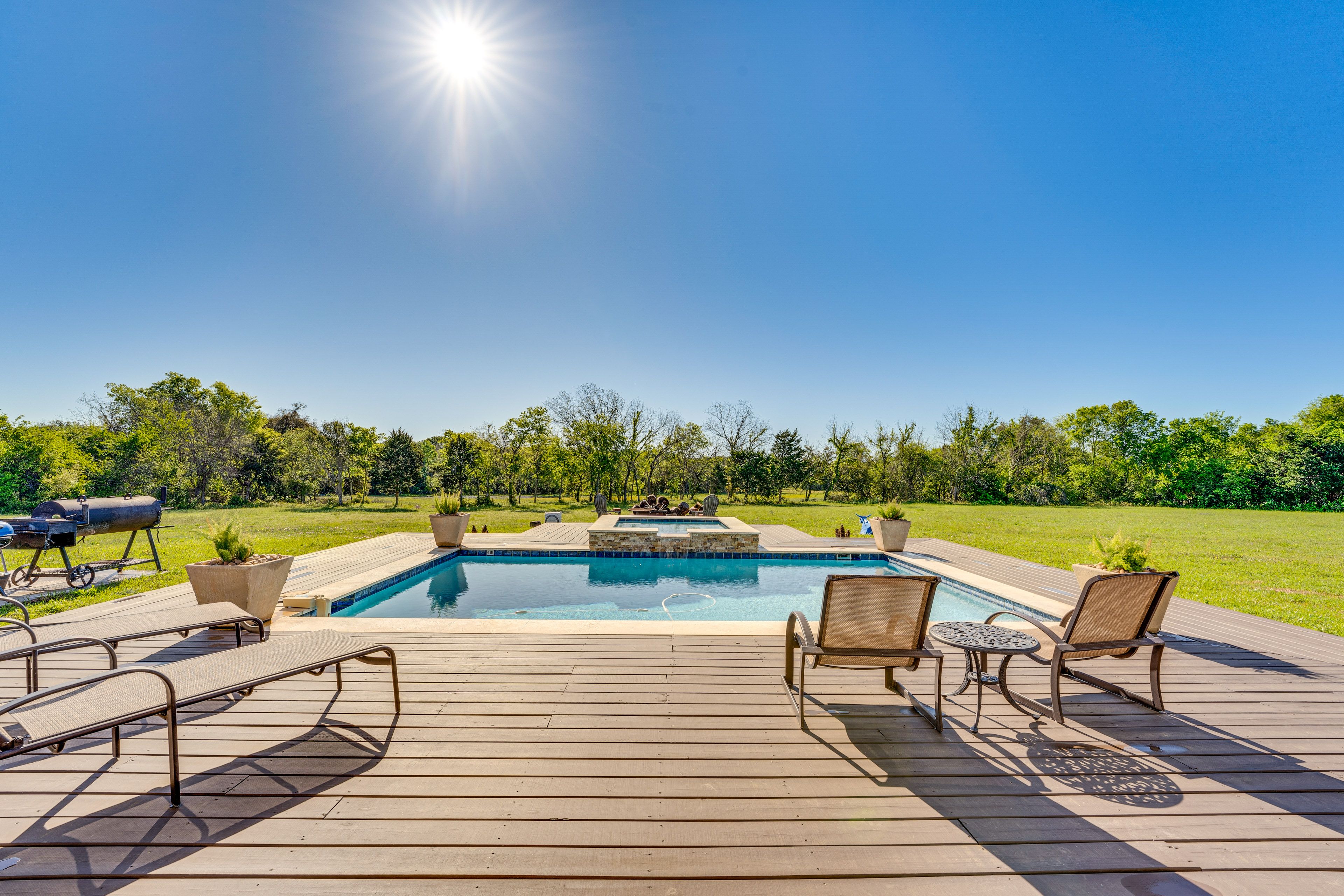 Backyard | Pool | Grill | Smoker | Fire Pit | Yard Games | Archery