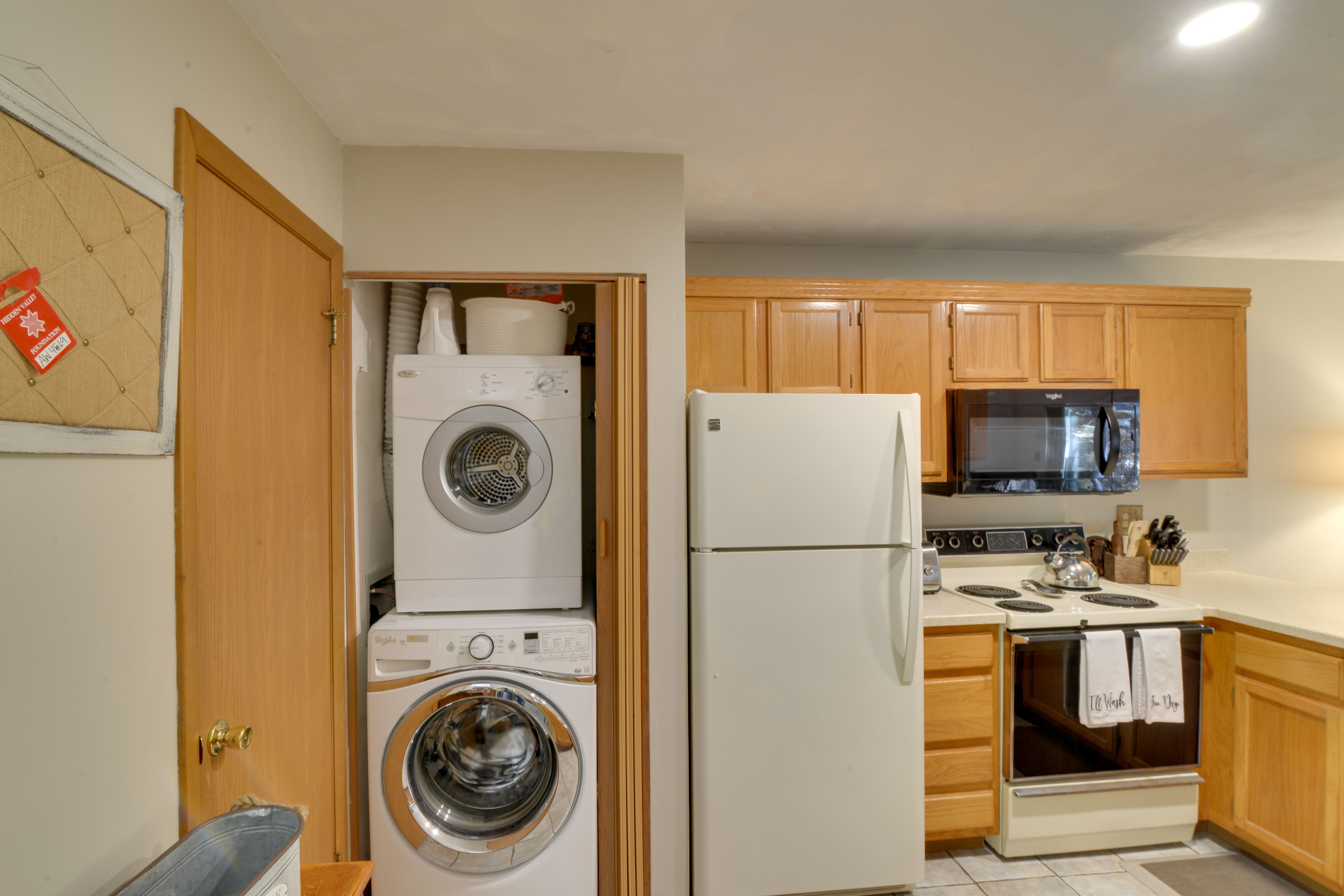 Laundry Area | 1st Floor | Laundry Detergent Provided