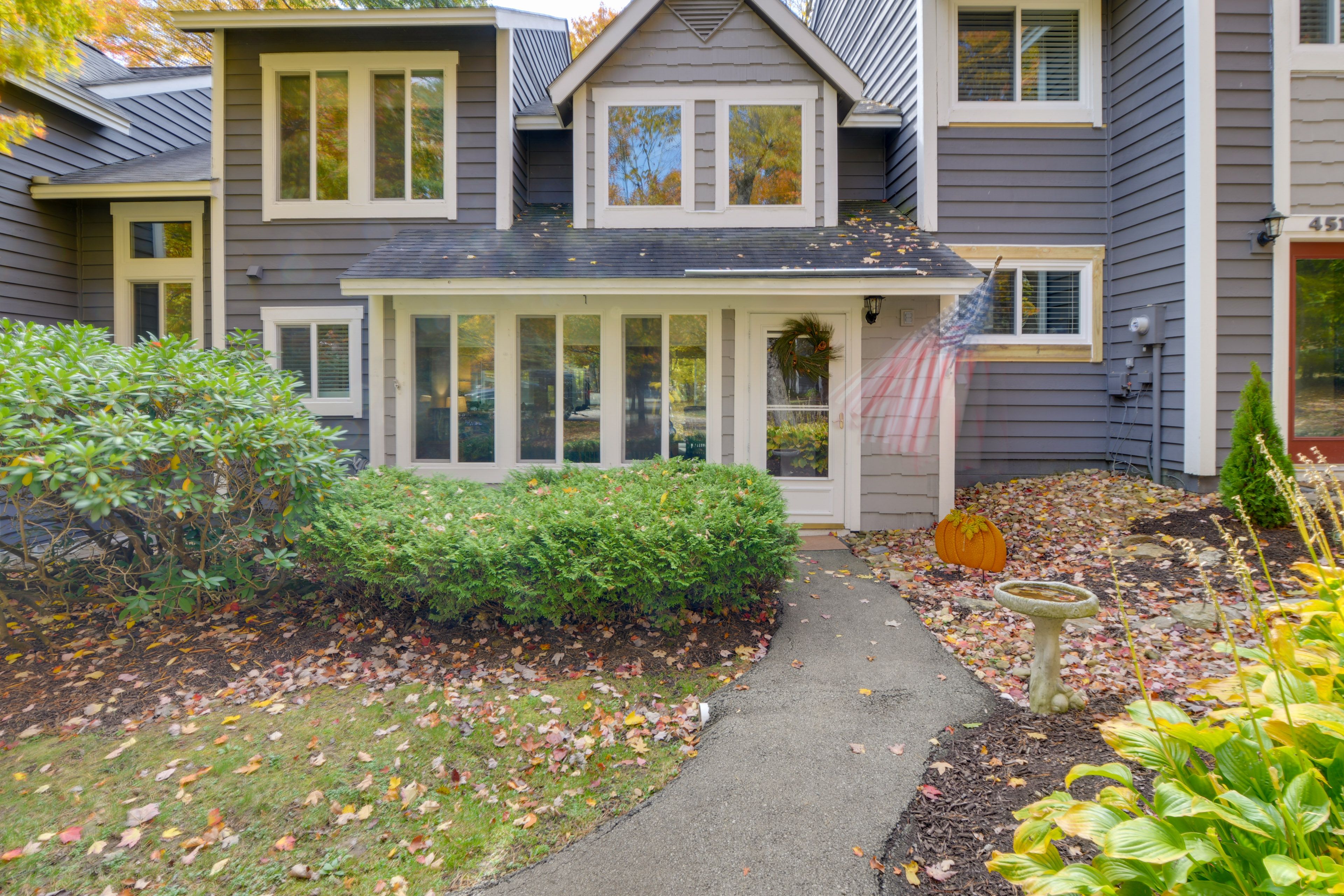 Townhome Exterior | Keyless Entry