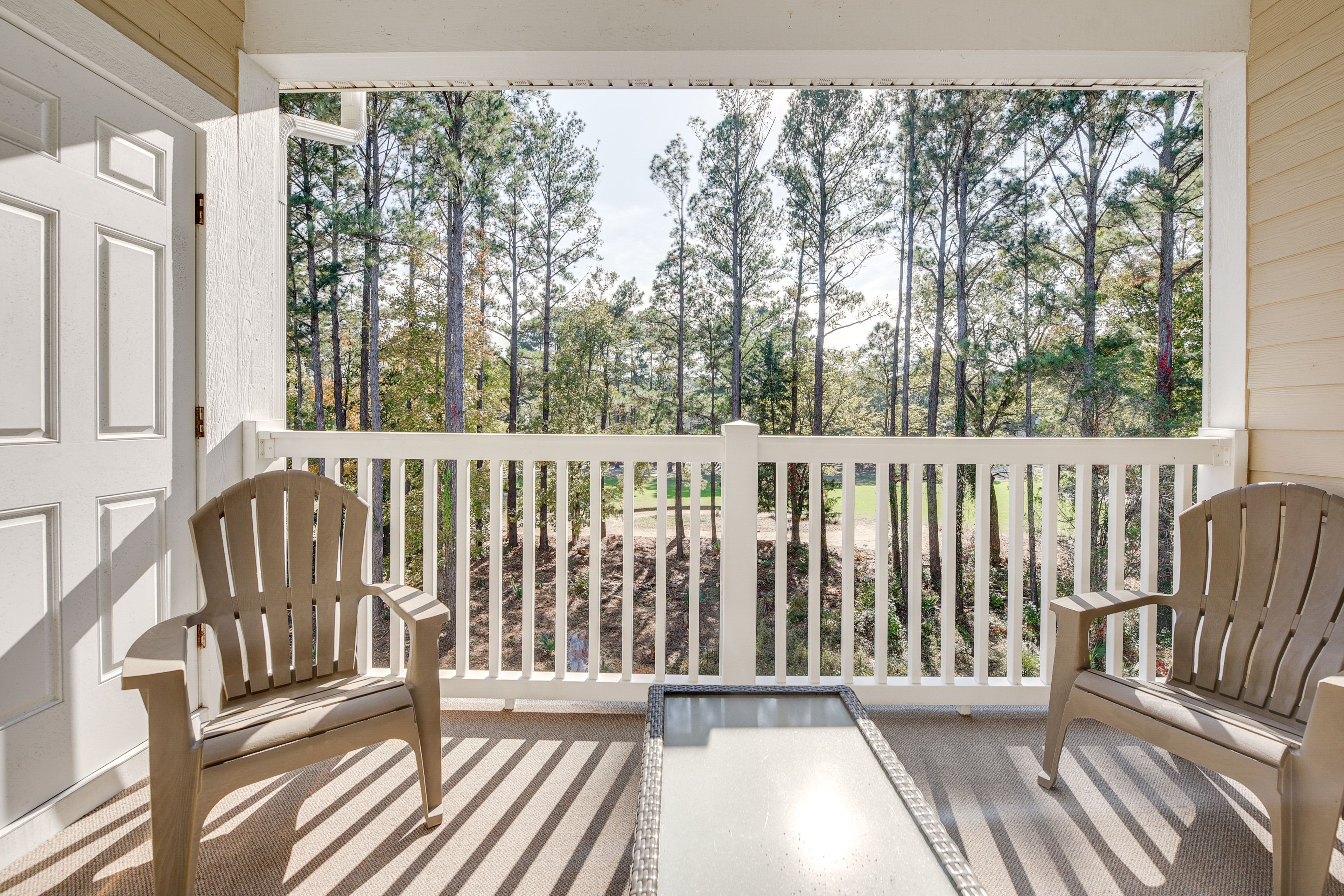 Private Balcony | 3rd-Floor Unit | Golf Course View