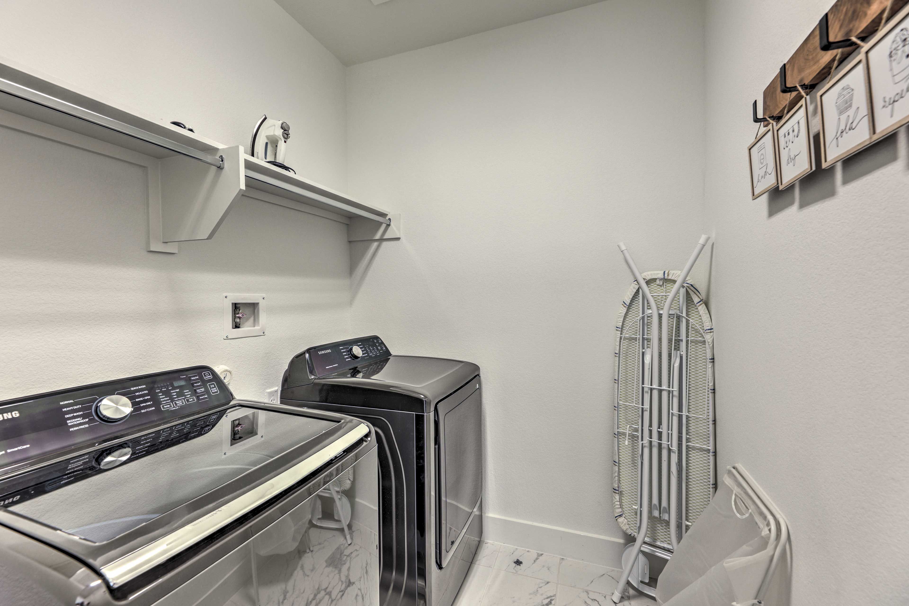 Laundry Room | Detergent Provided