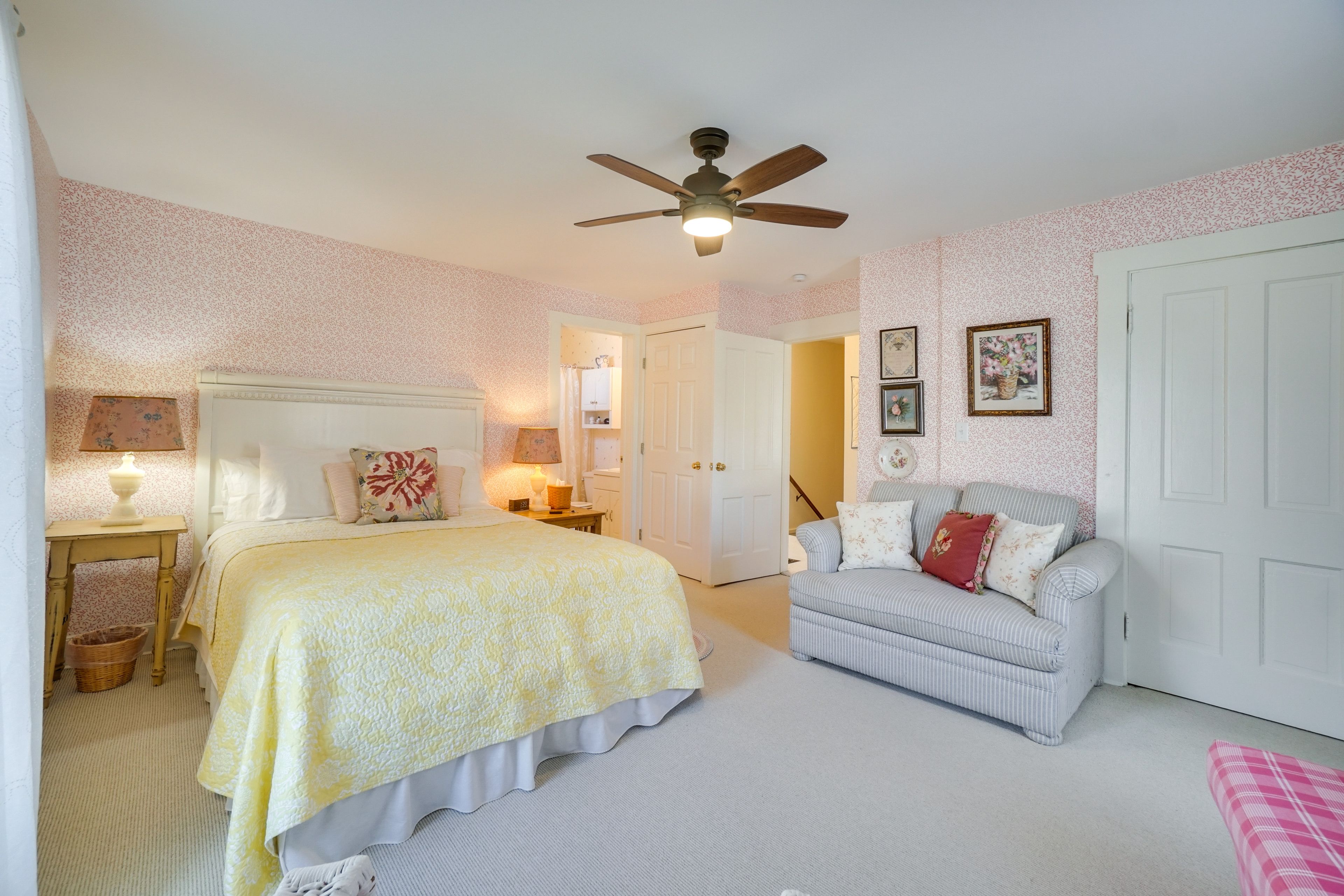 Bedroom 2 | 2nd Floor | Queen Bed | Pullout Sleeper Chair