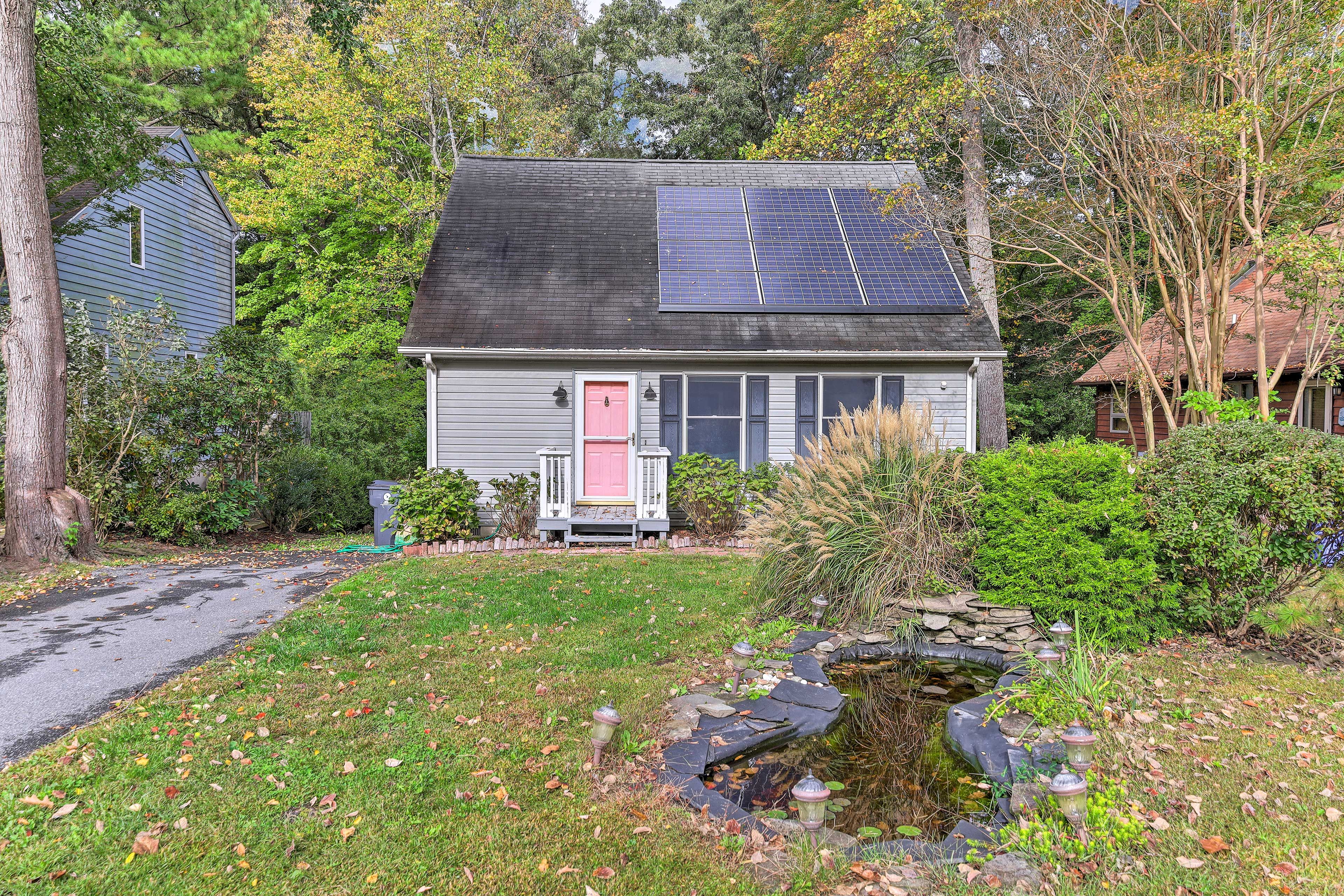 Exterior | Koi Pond | Driveway Parking (3 Vehicles)