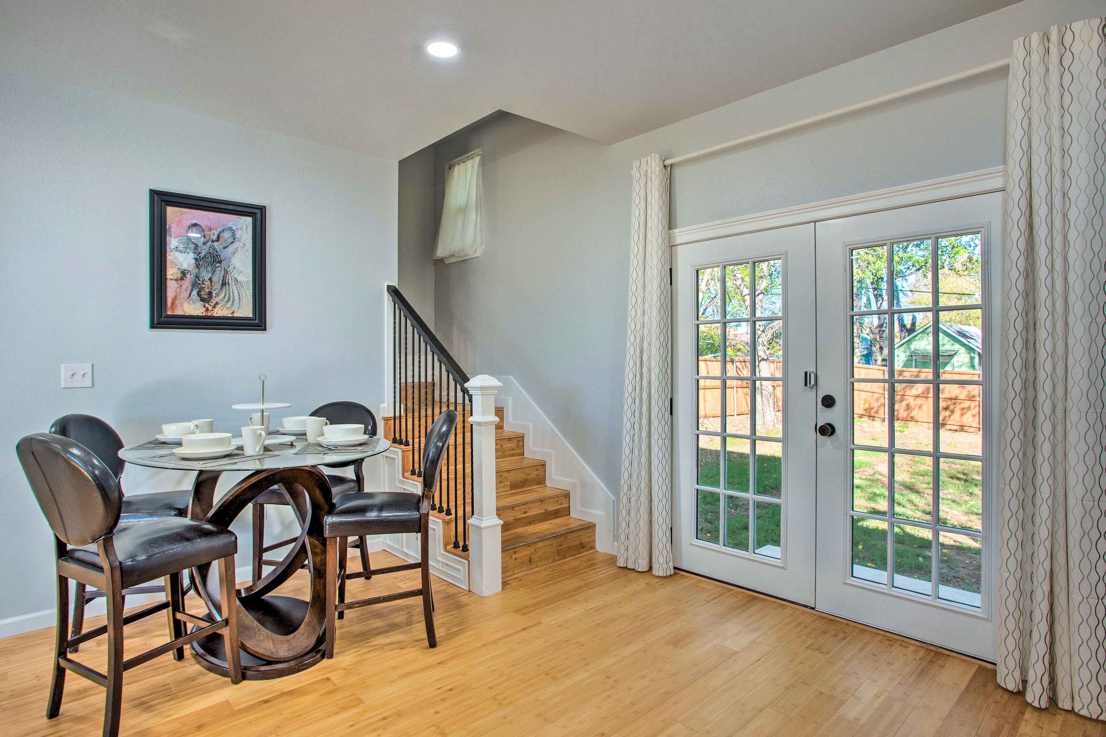 Dining Area | Backyard Access