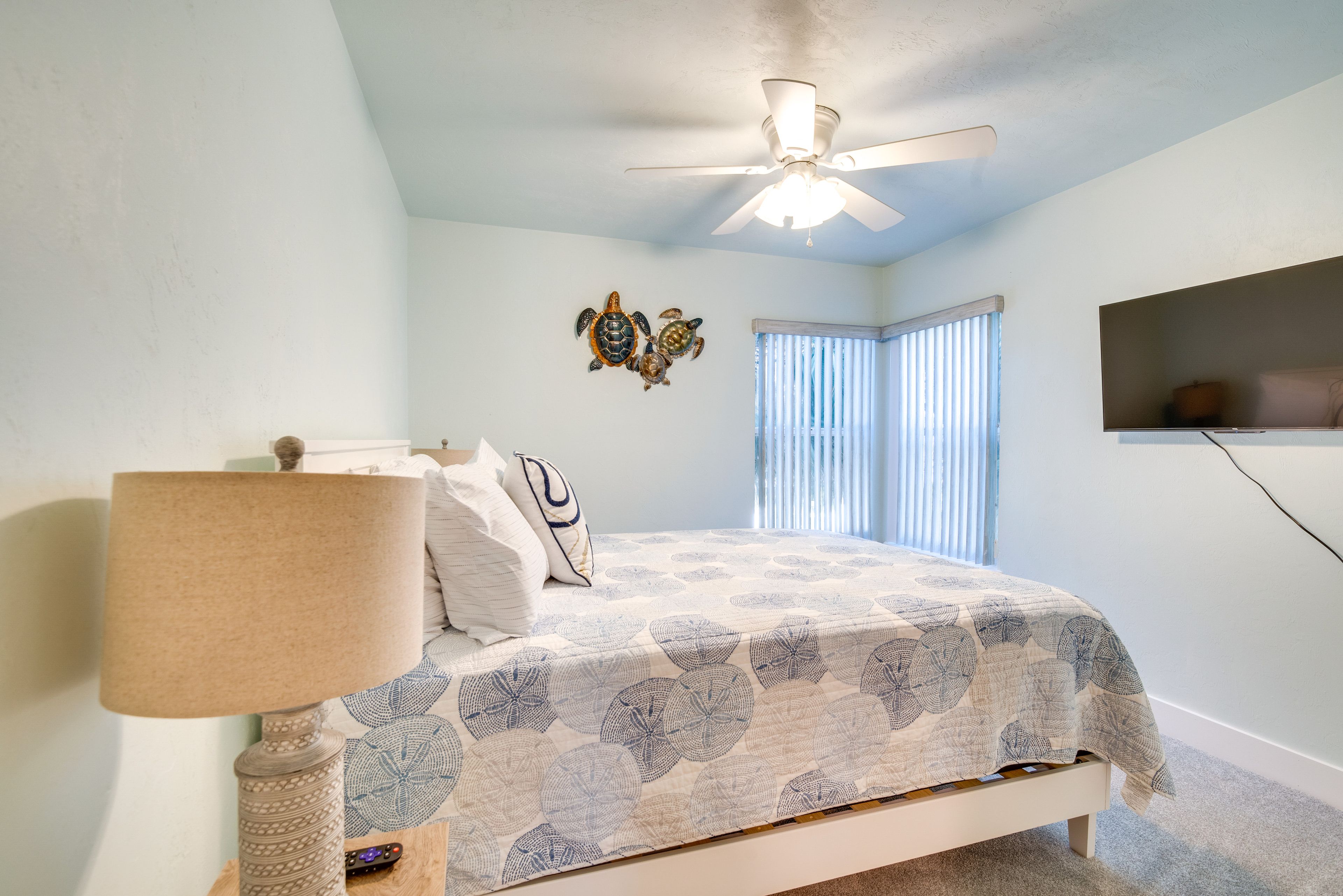 Bedroom 2 | Queen Bed | Linens Provided | Smart TV
