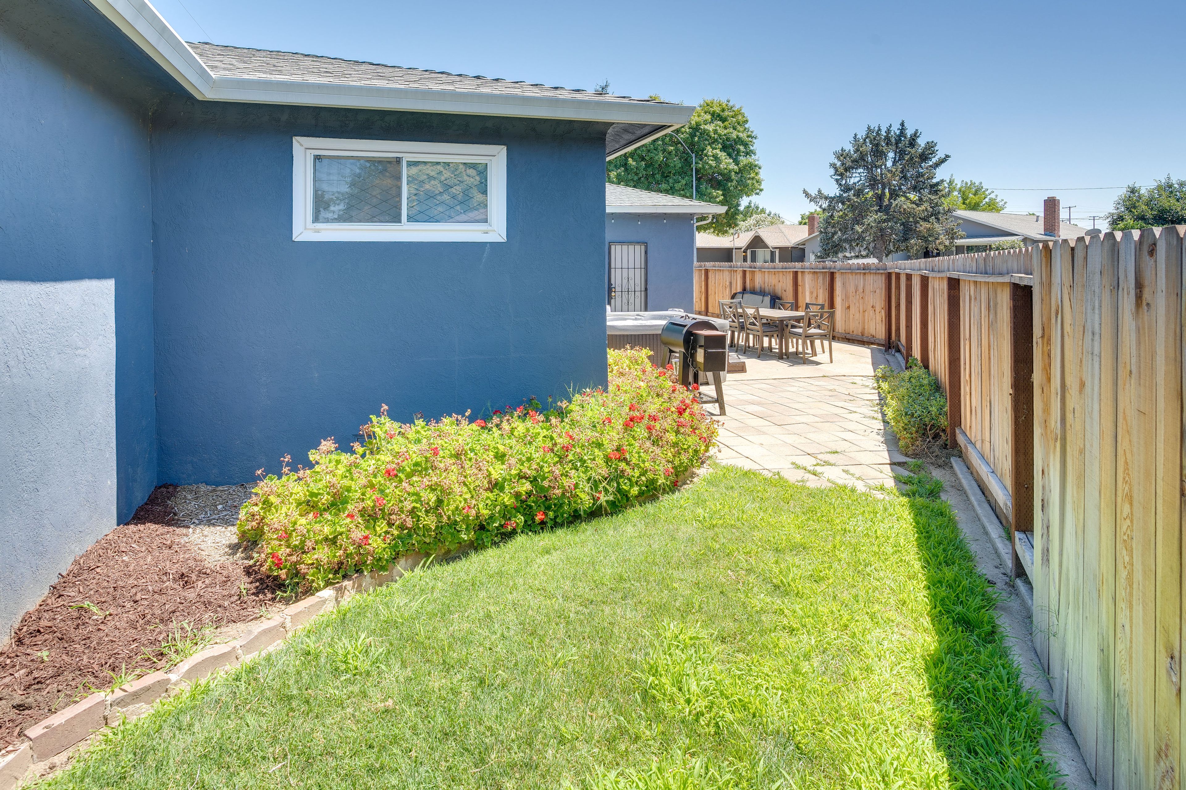 Fenced Yard