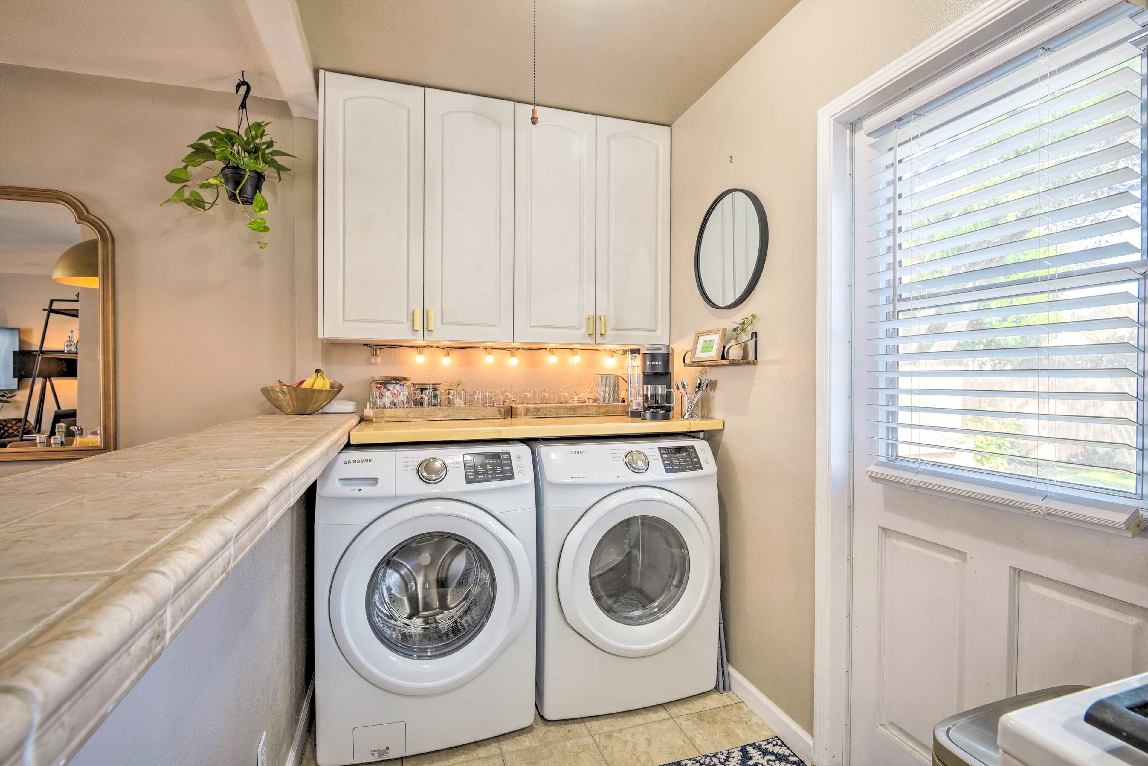 At-Home Laundry | Main Level | Washer + Dryer