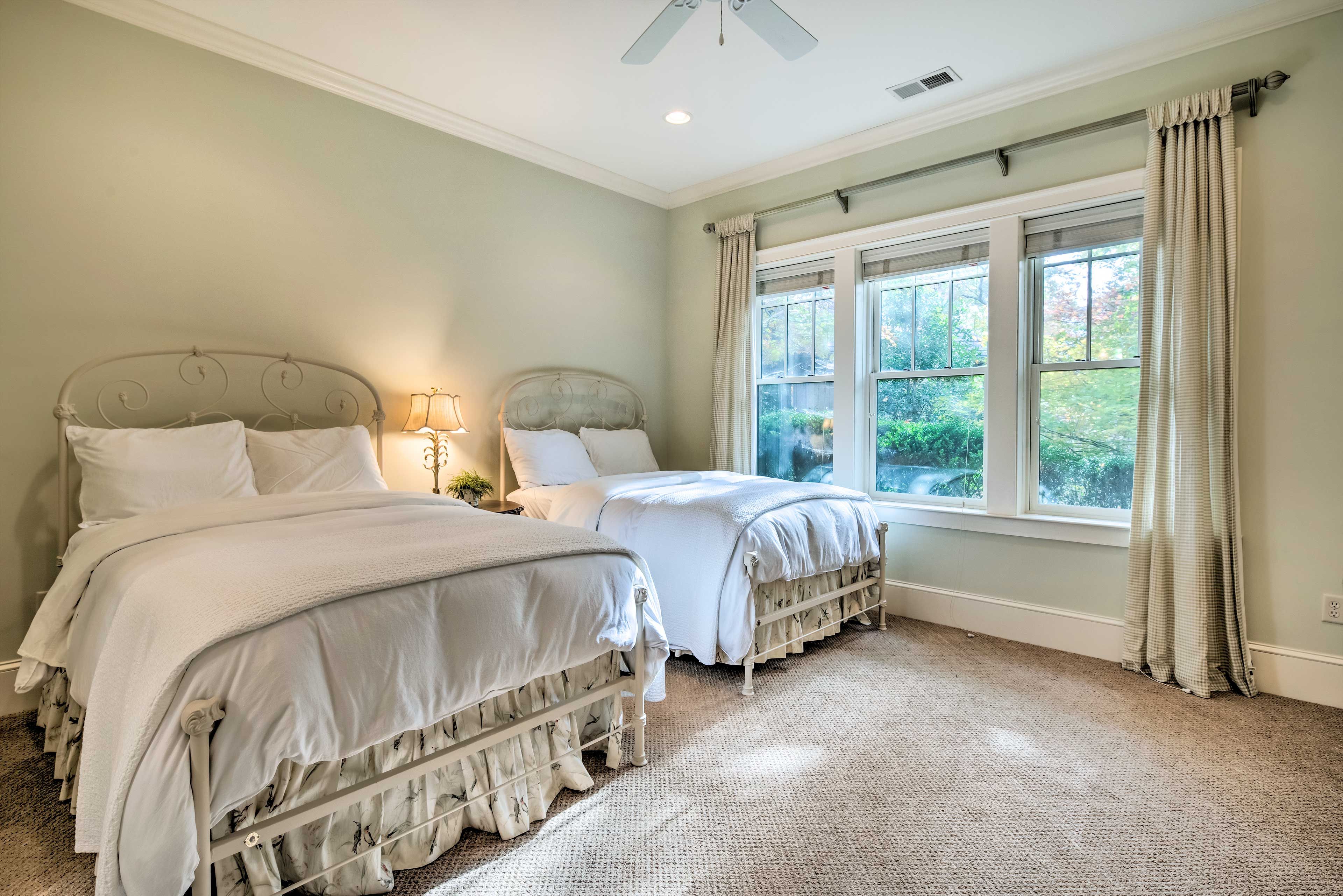 Bedroom 5 | Full Bed | Full Bed w/ Twin Trundle | En-Suite Bathroom