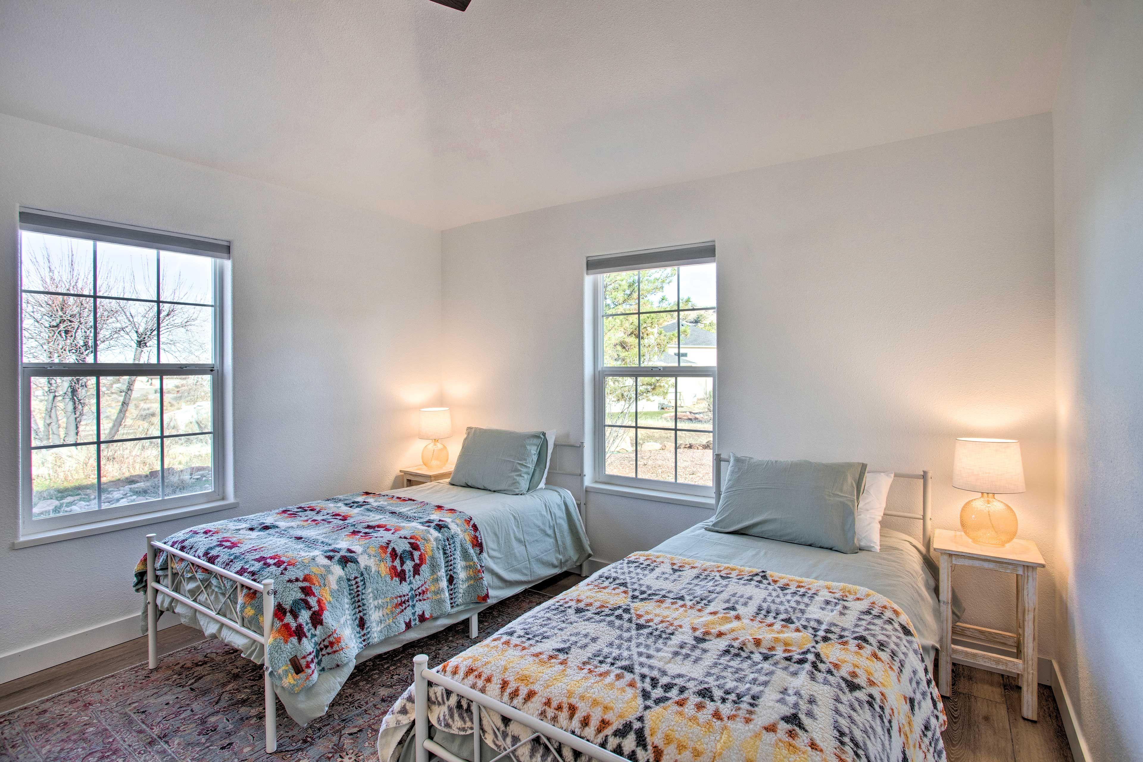 Bedroom 4 | 2 Twin Beds | Walk-In Closet