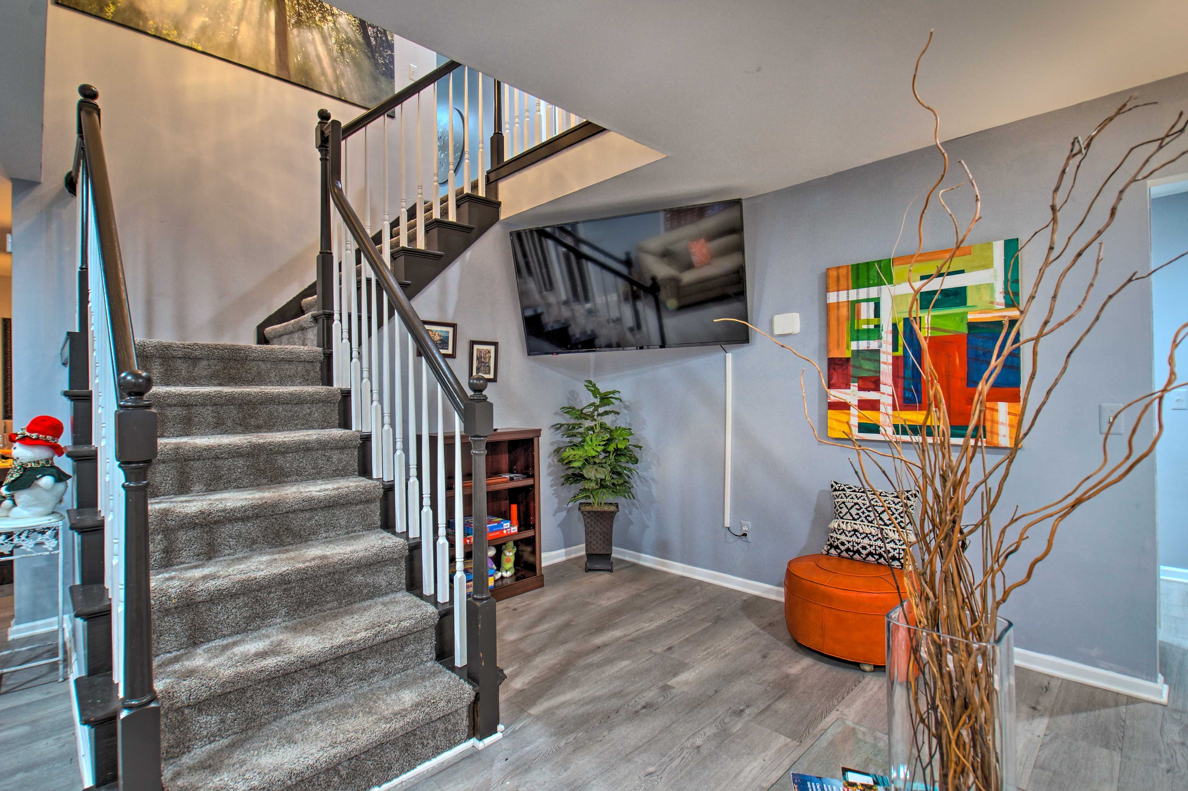 Living Room | Central Heating | Window A/C Units | Smart TV | Board Games