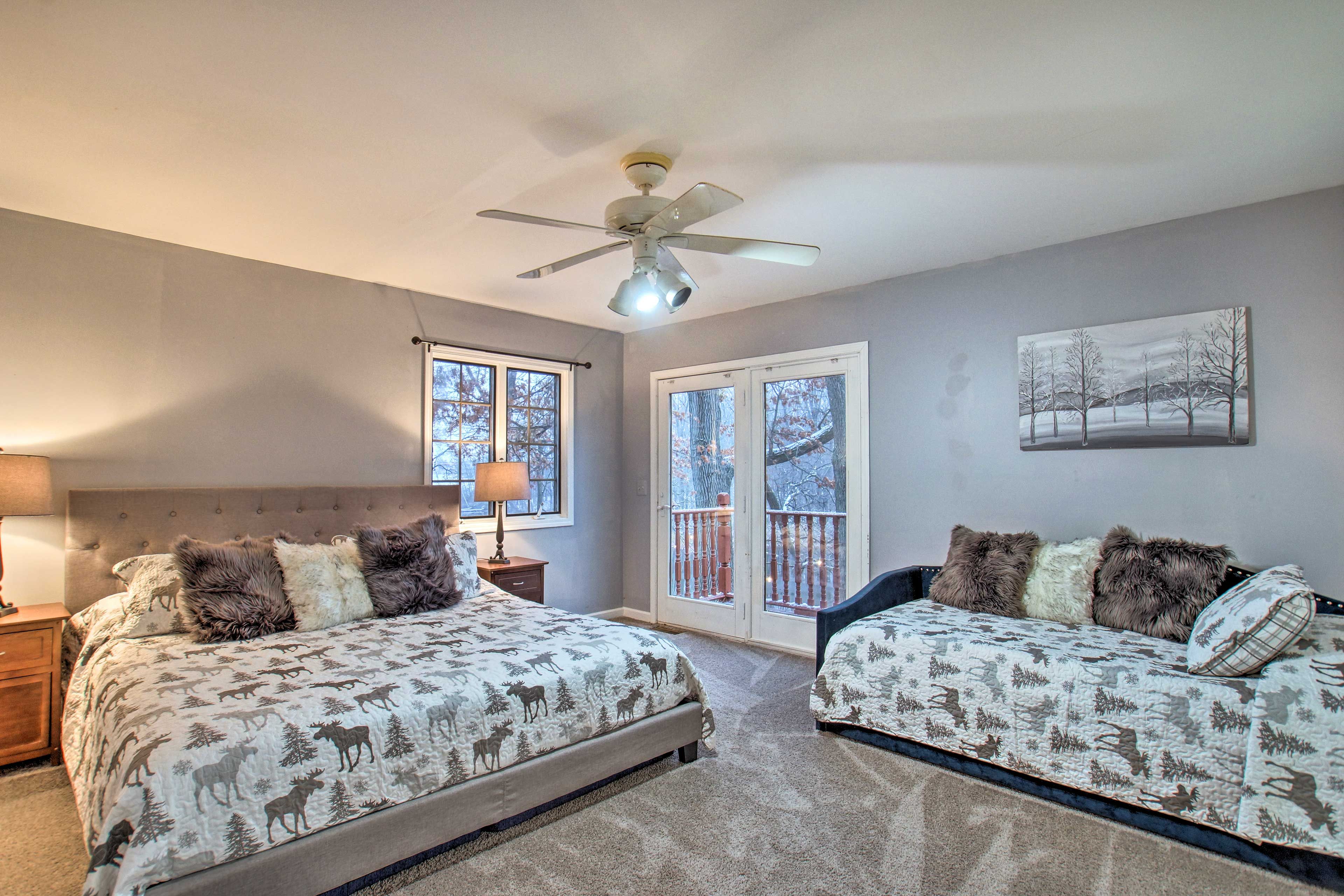 Bedroom 4 | 2nd Floor | King Bed | Twin Daybed