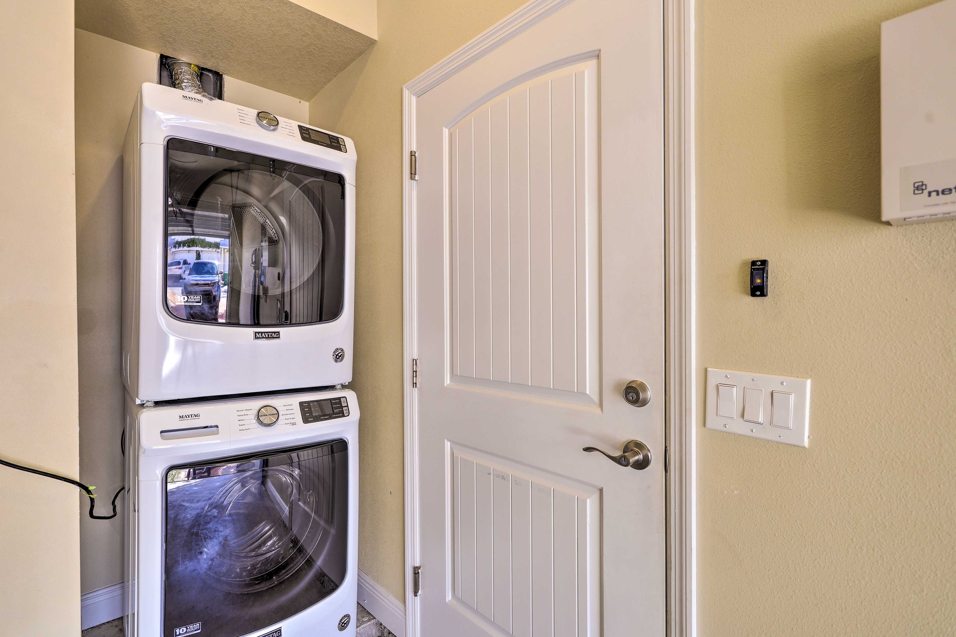 Laundry Area | Washer & Dryer