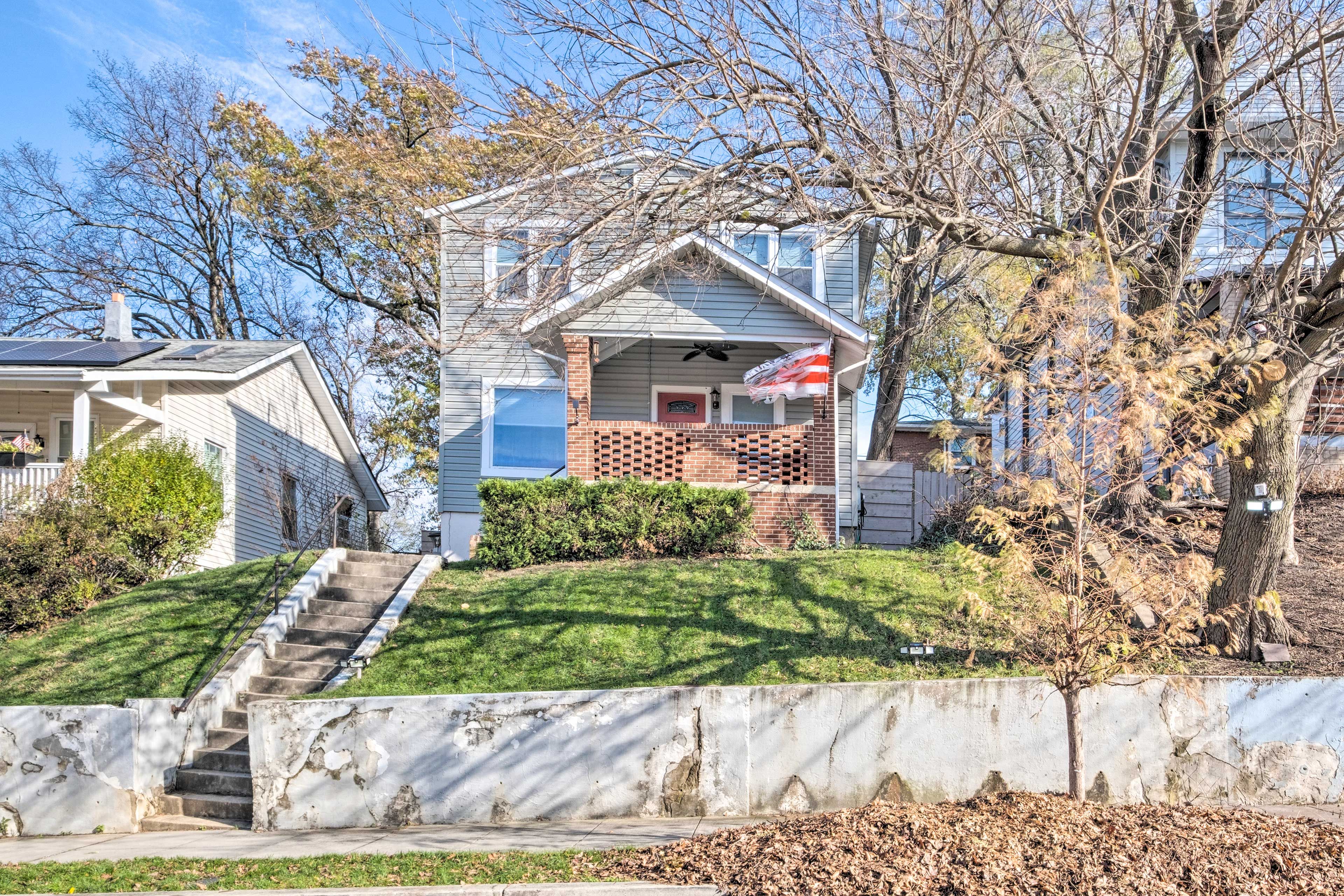 Home Exterior | Pet Friendly w/ Fee | Keyless Entry | 2 Mi to Union Market