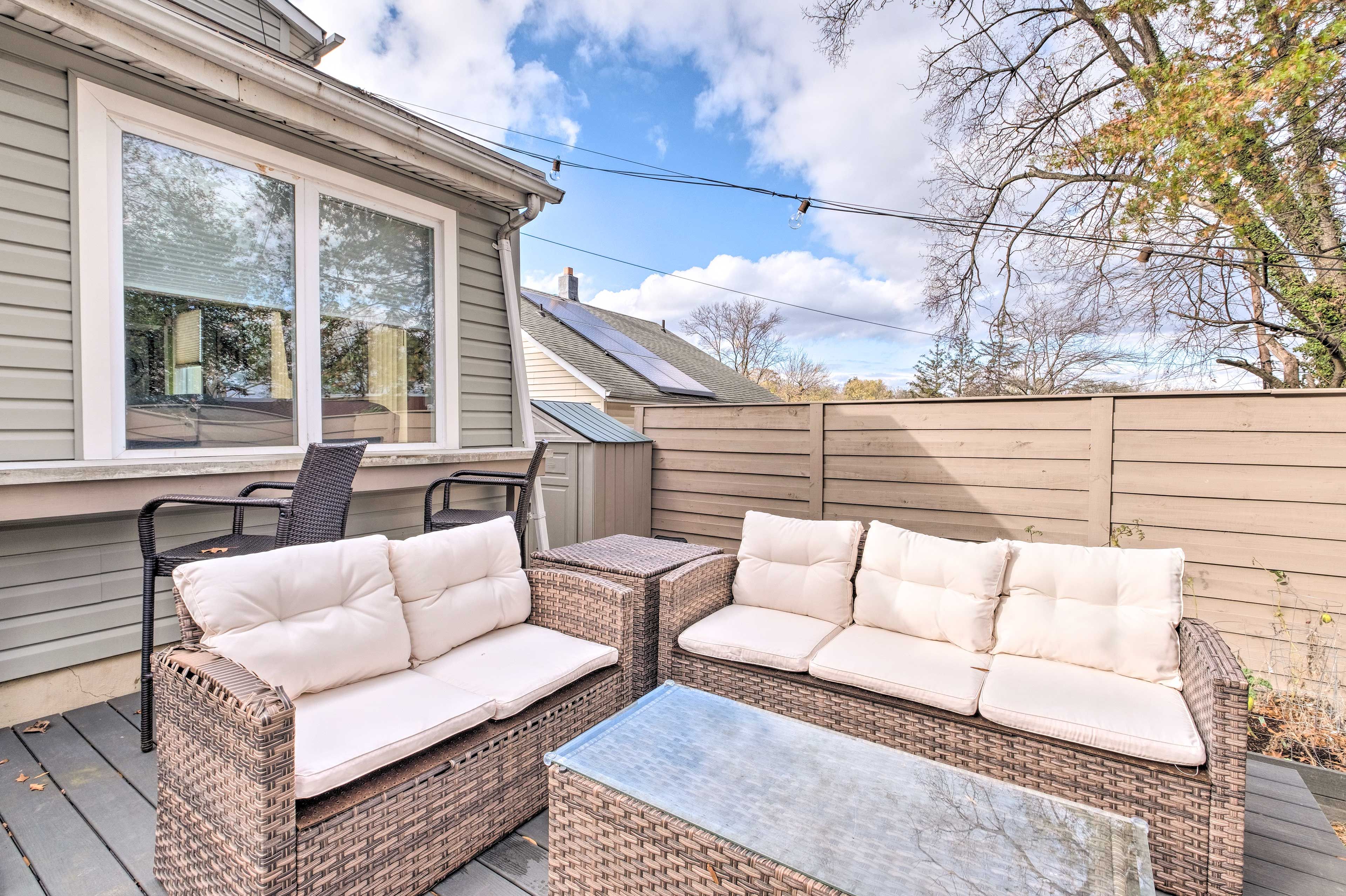 Private Patio | 1,800 Sq Ft | Free WiFi (High Speed) | Walkable Location