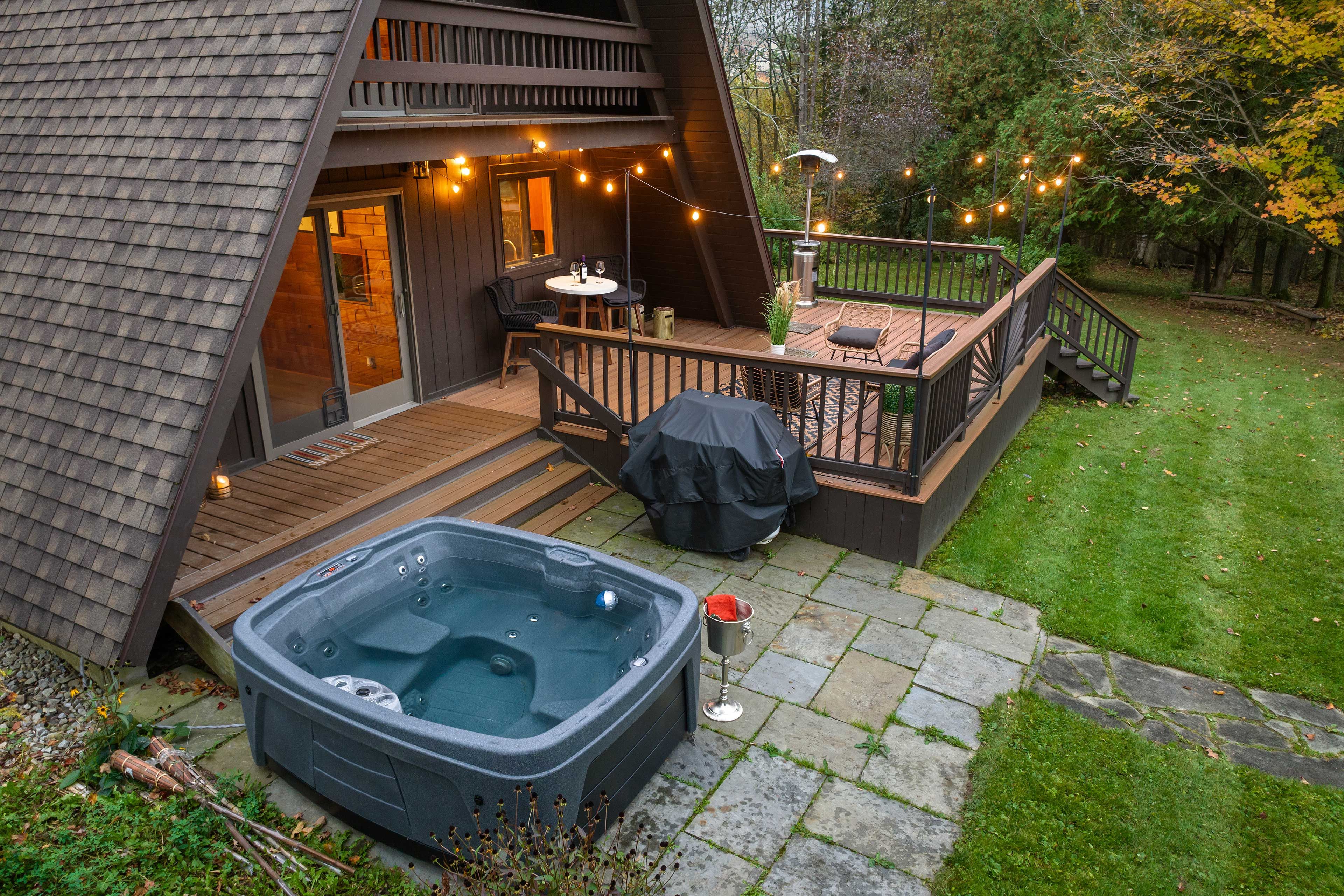 Patio | Hot Tub | Gas Grill