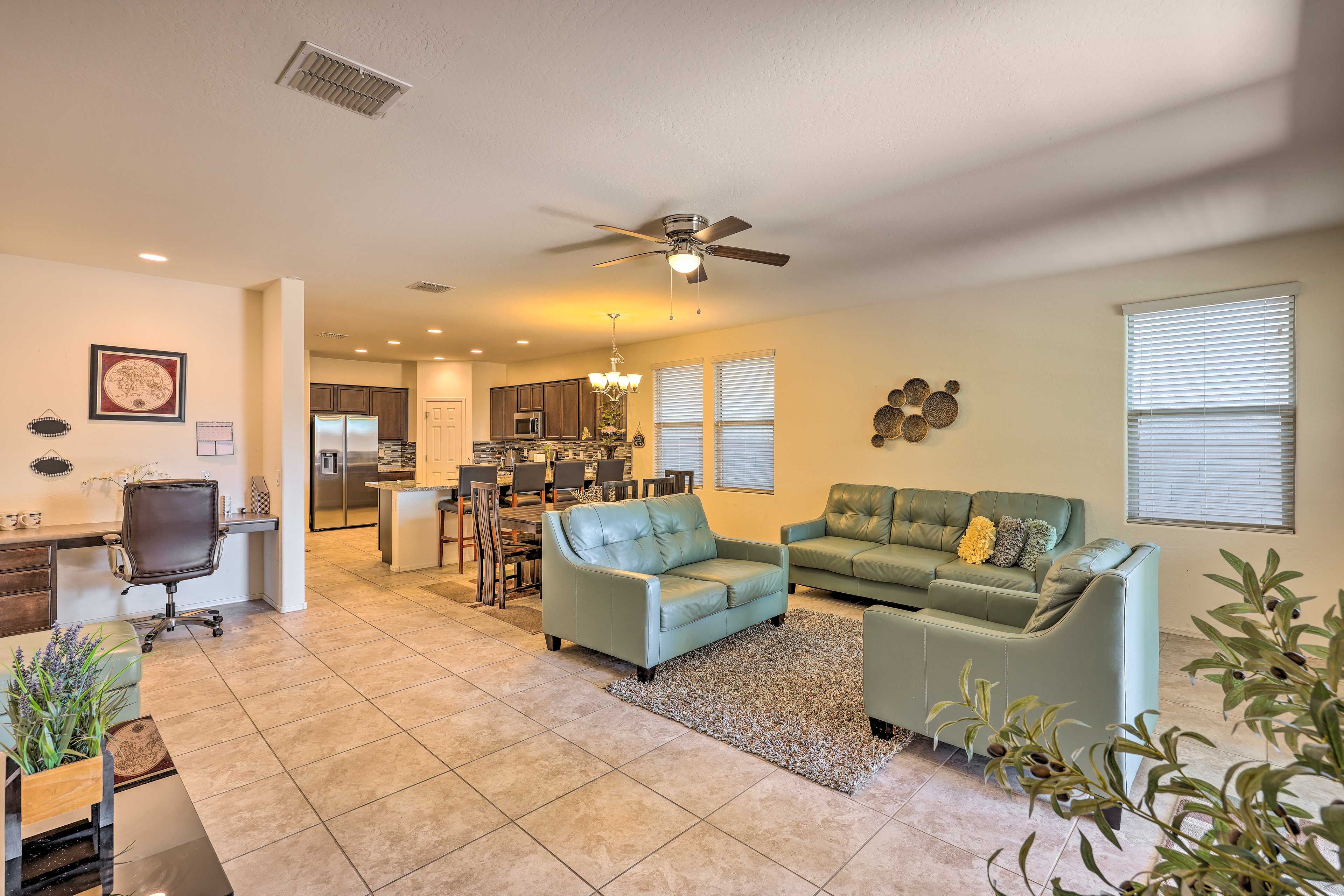 Glendale Vacation Rental | 4BR | 2BA | Step-Free Access | 1,700 Sq Ft