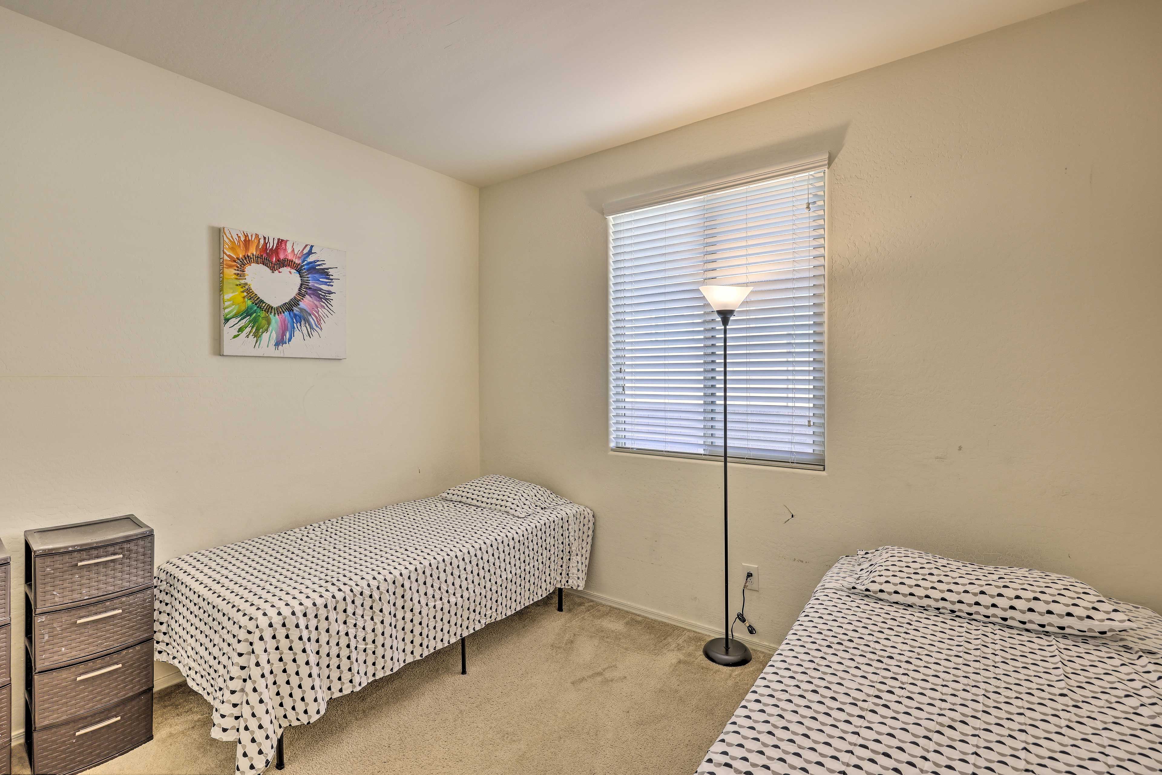 Bedroom 4 | 2 Twin Beds