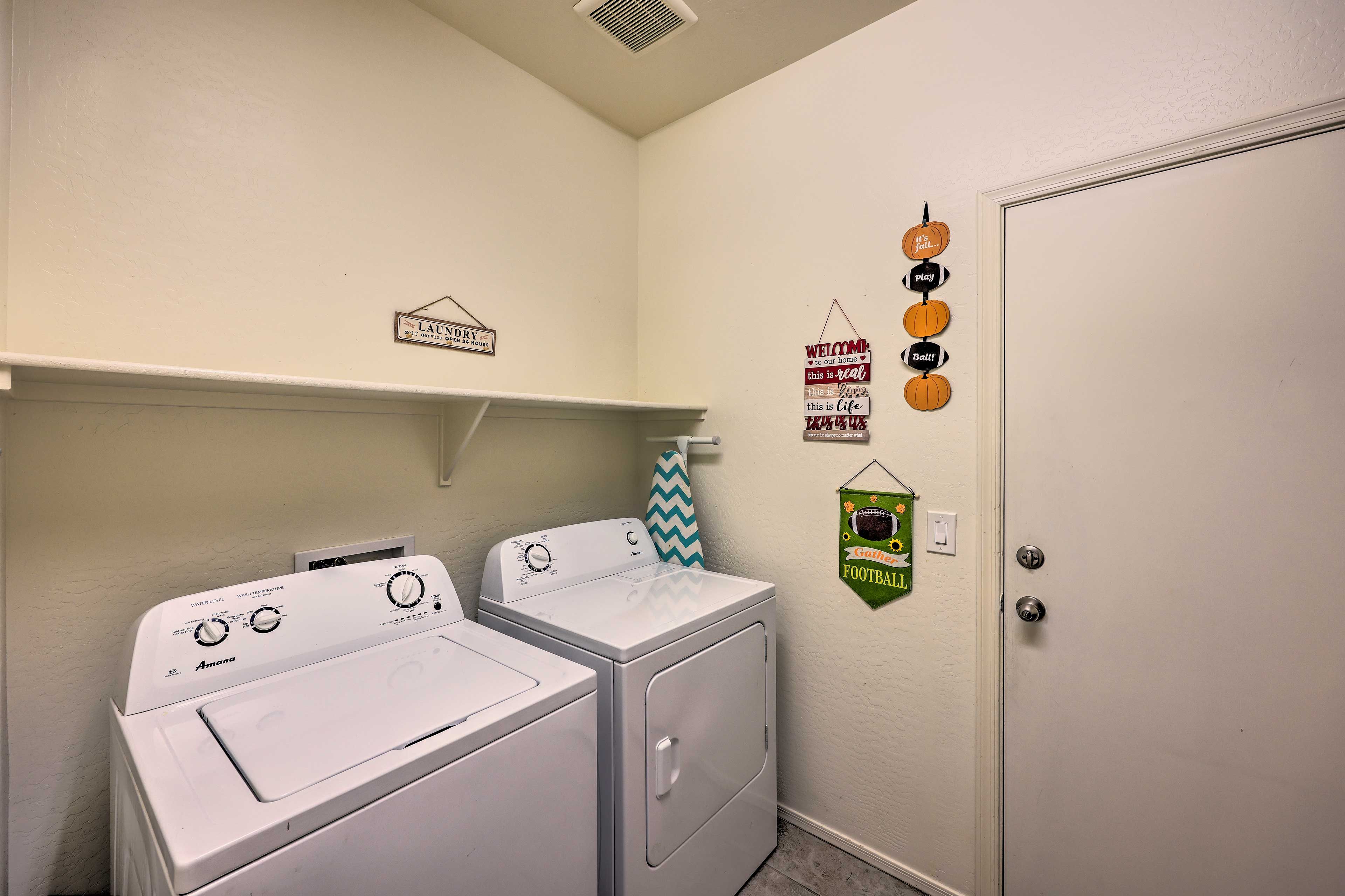 Laundry Room | Washer & Dryer