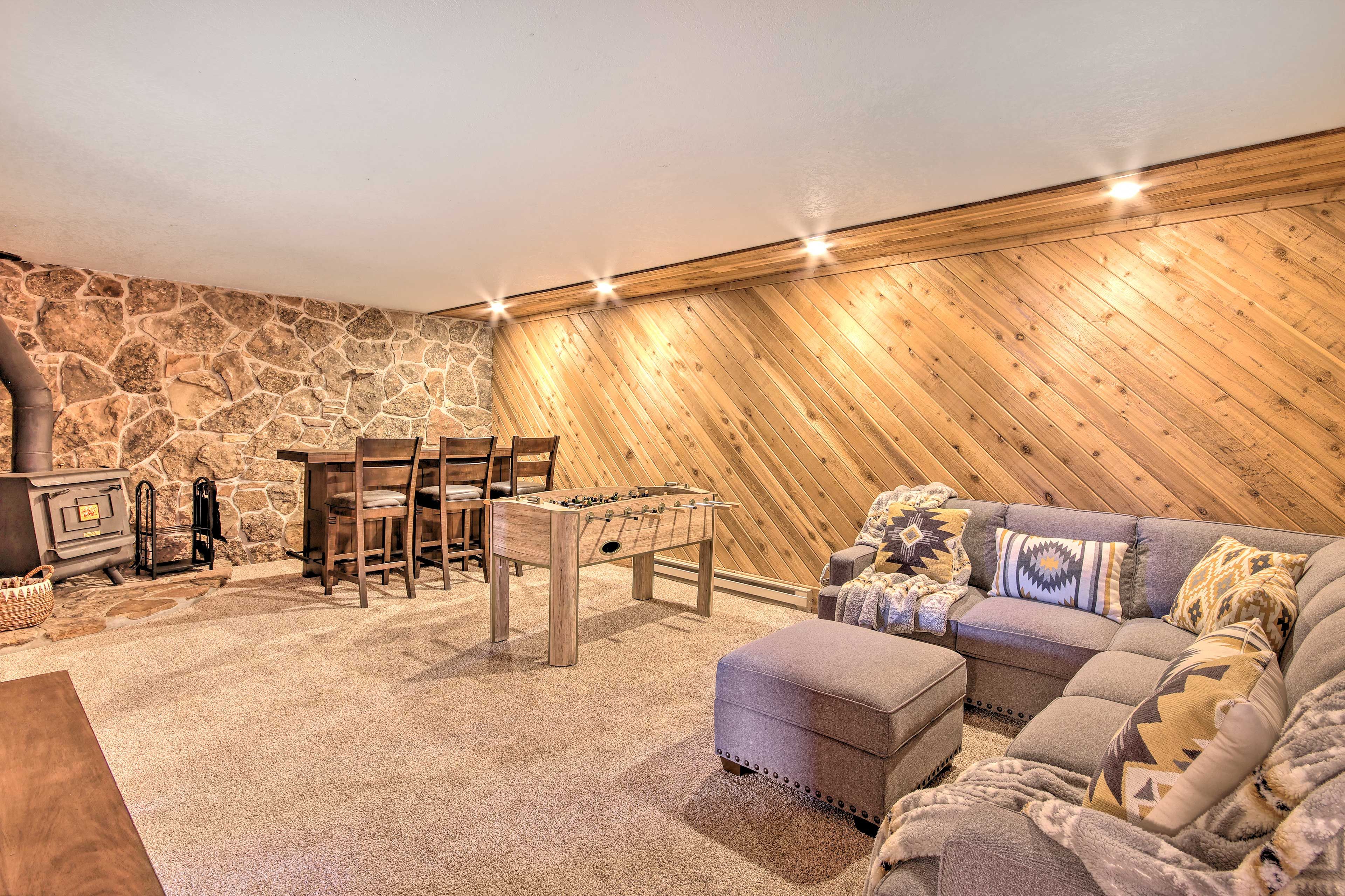Game Room | Basement | Foosball Table | PlayStation | Board Games