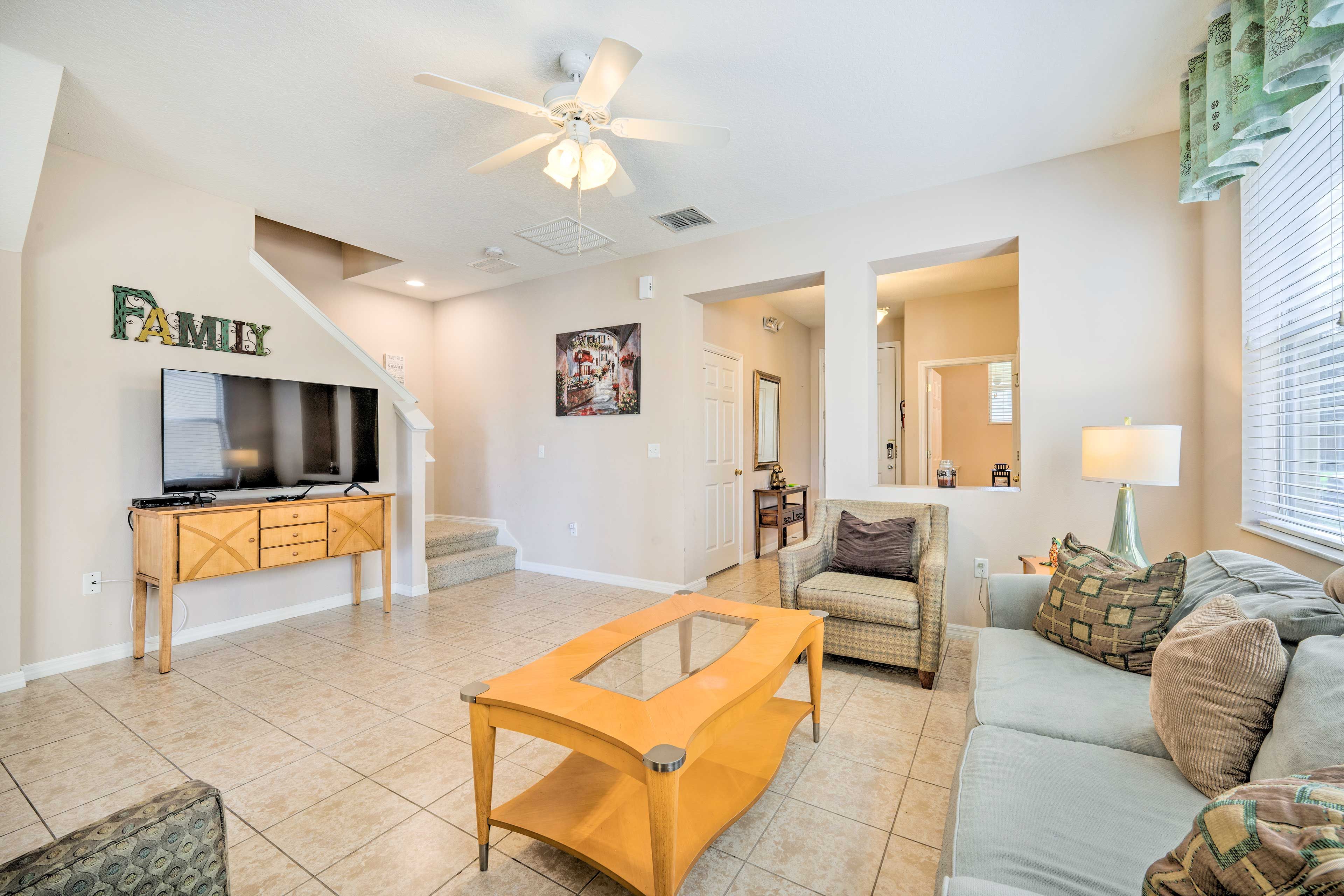 Kissimmee Vacation Rental | 4BR | 2.5BA | 1,872 Sq Ft | Step-Free Entry
