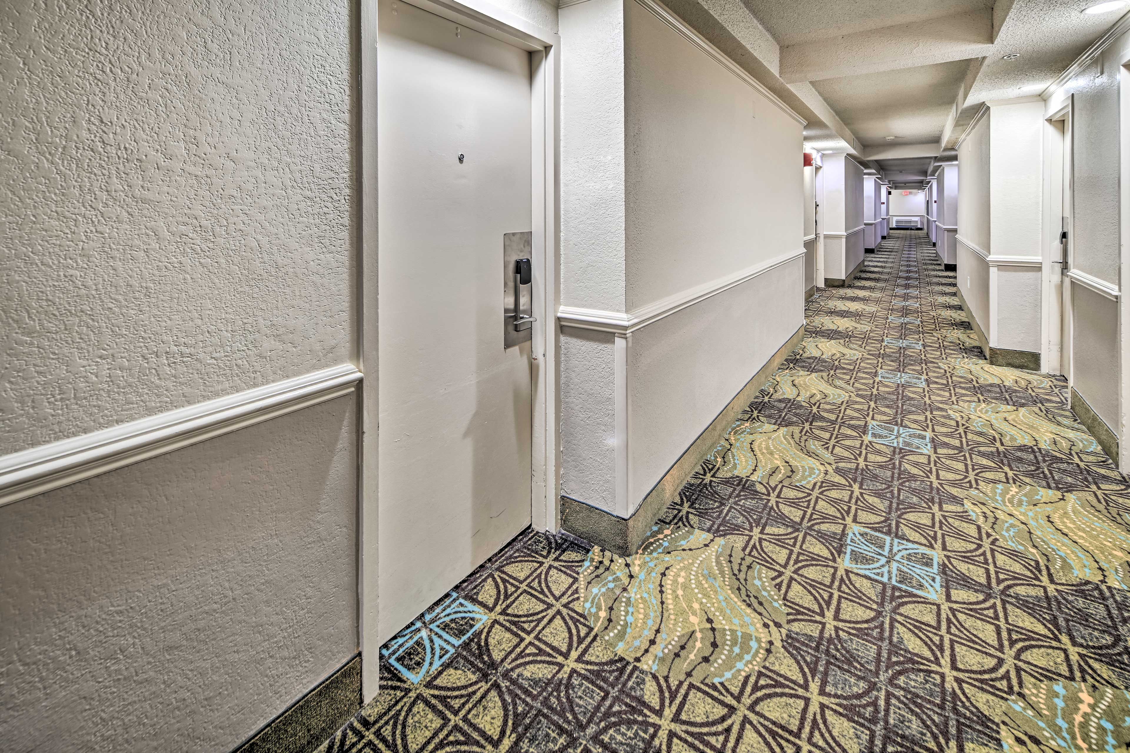 Unit Entrance | 11th-Floor Unit w/ Elevator Access
