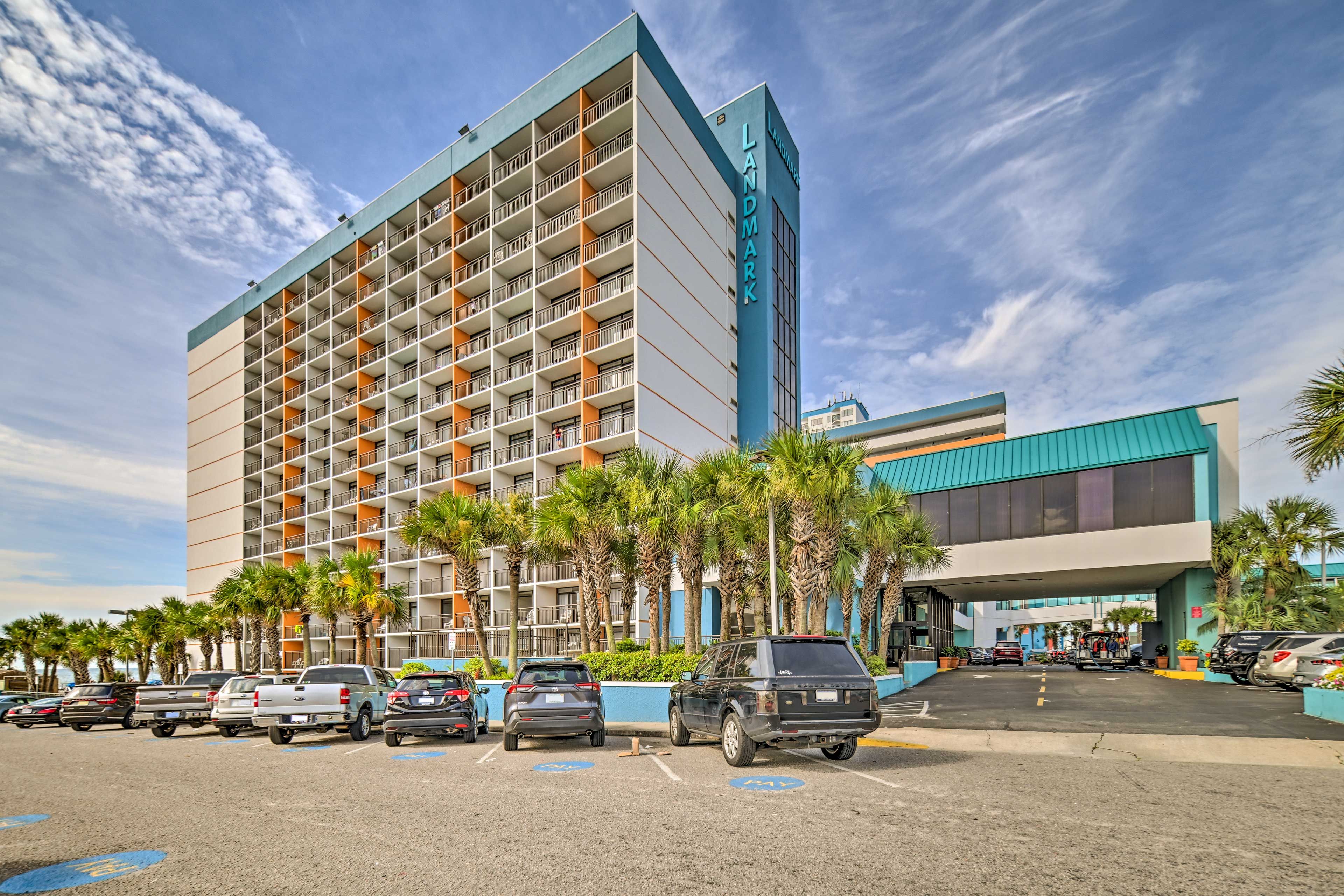 Building Exterior | Community Parking Garage (2 Vehicles) | Trailer Parking