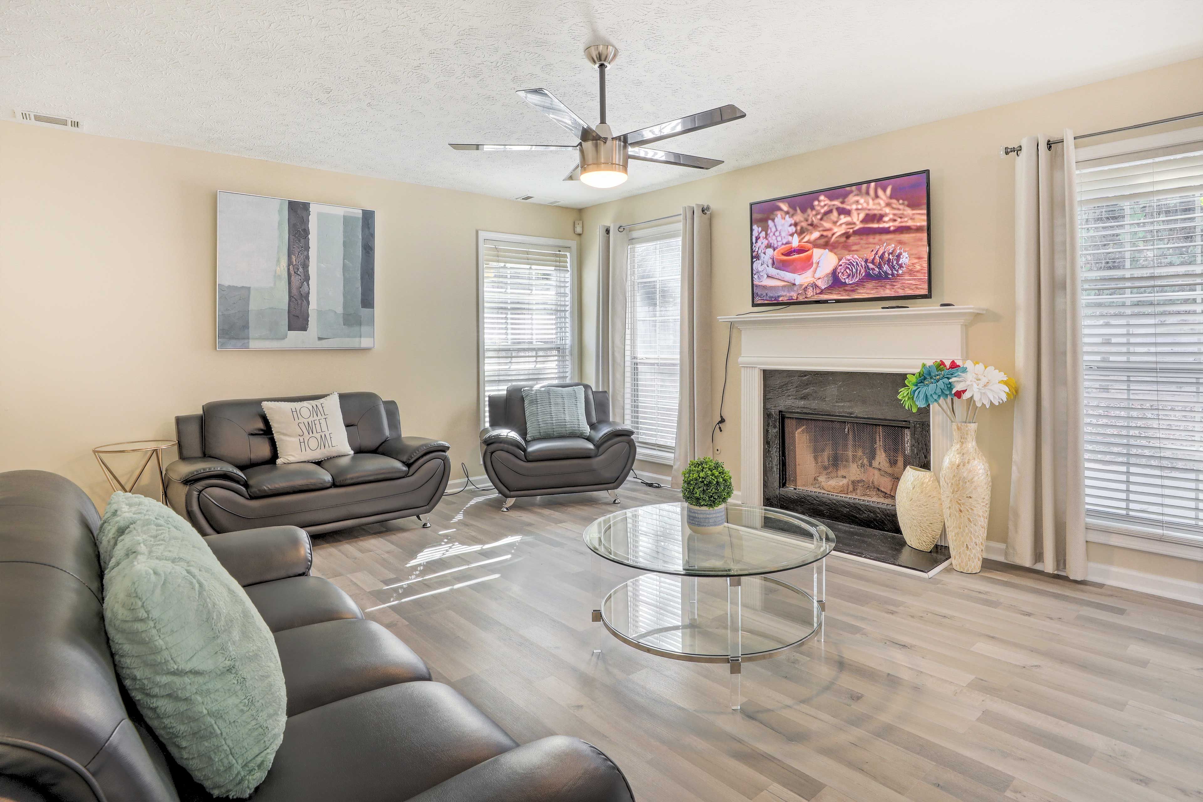 Lawrenceville Vacation Rental | 4BR | 2.5BA | Stairs Required | 2,227 Sq Ft