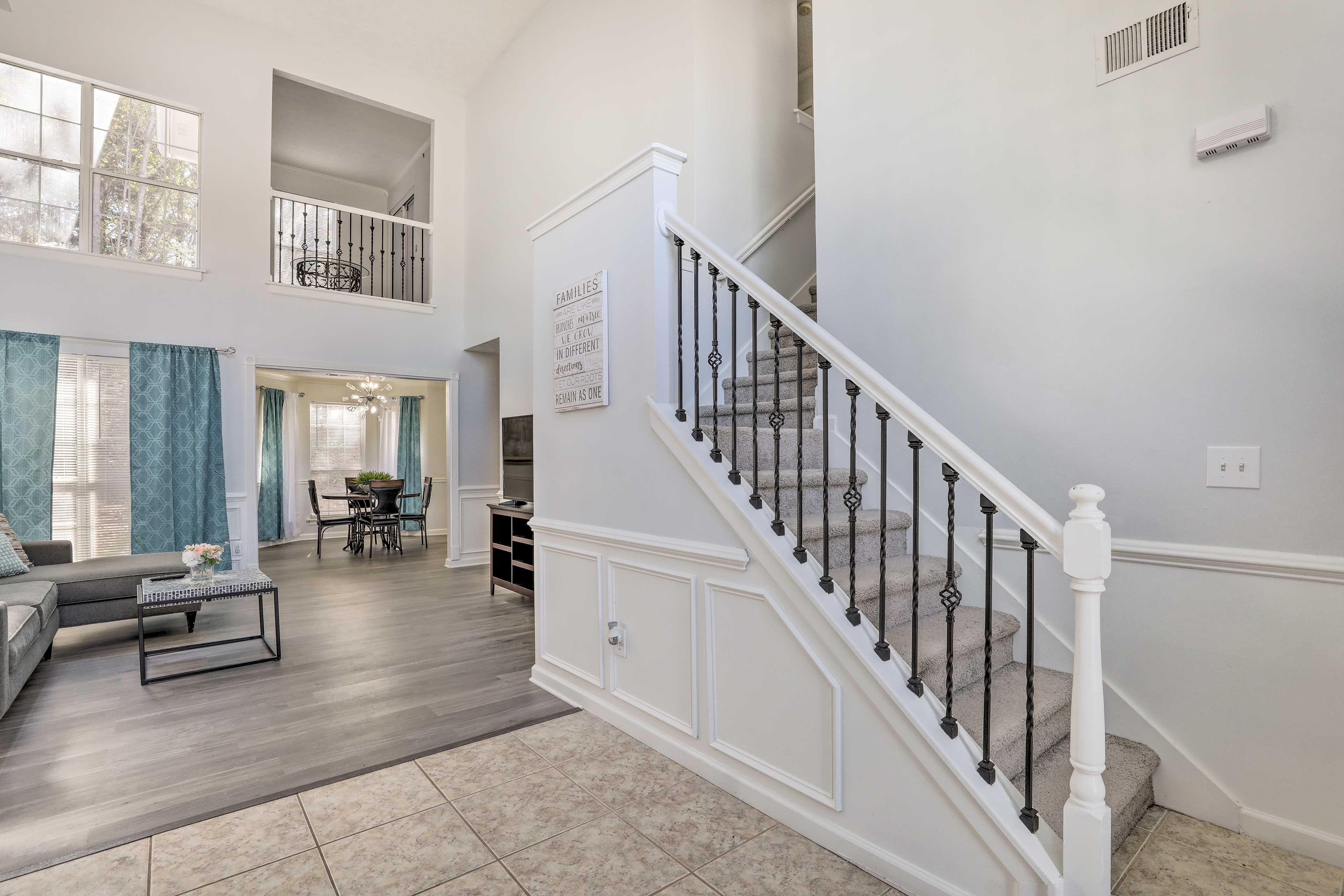 Stairs to Upper Level