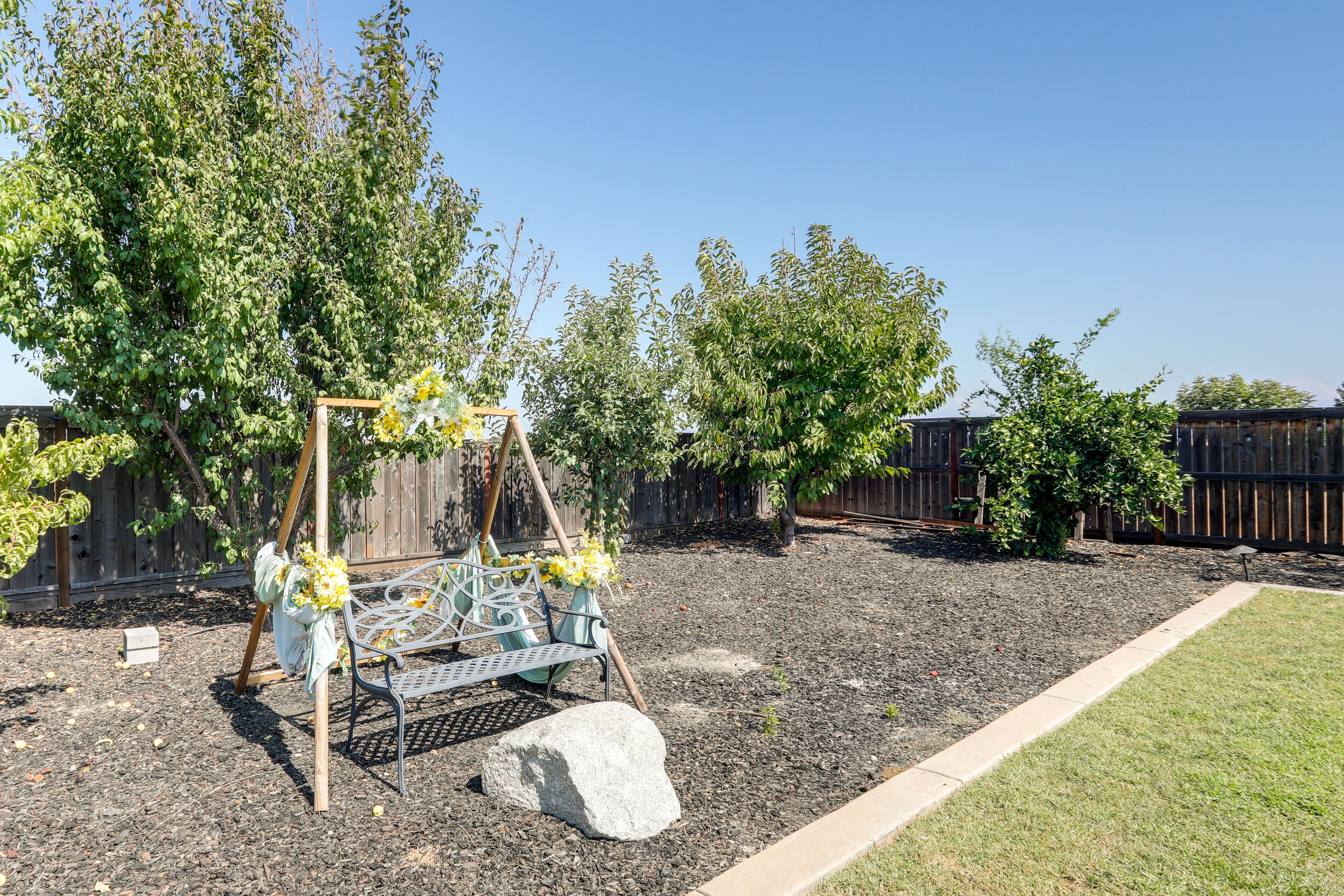 Spacious Backyard