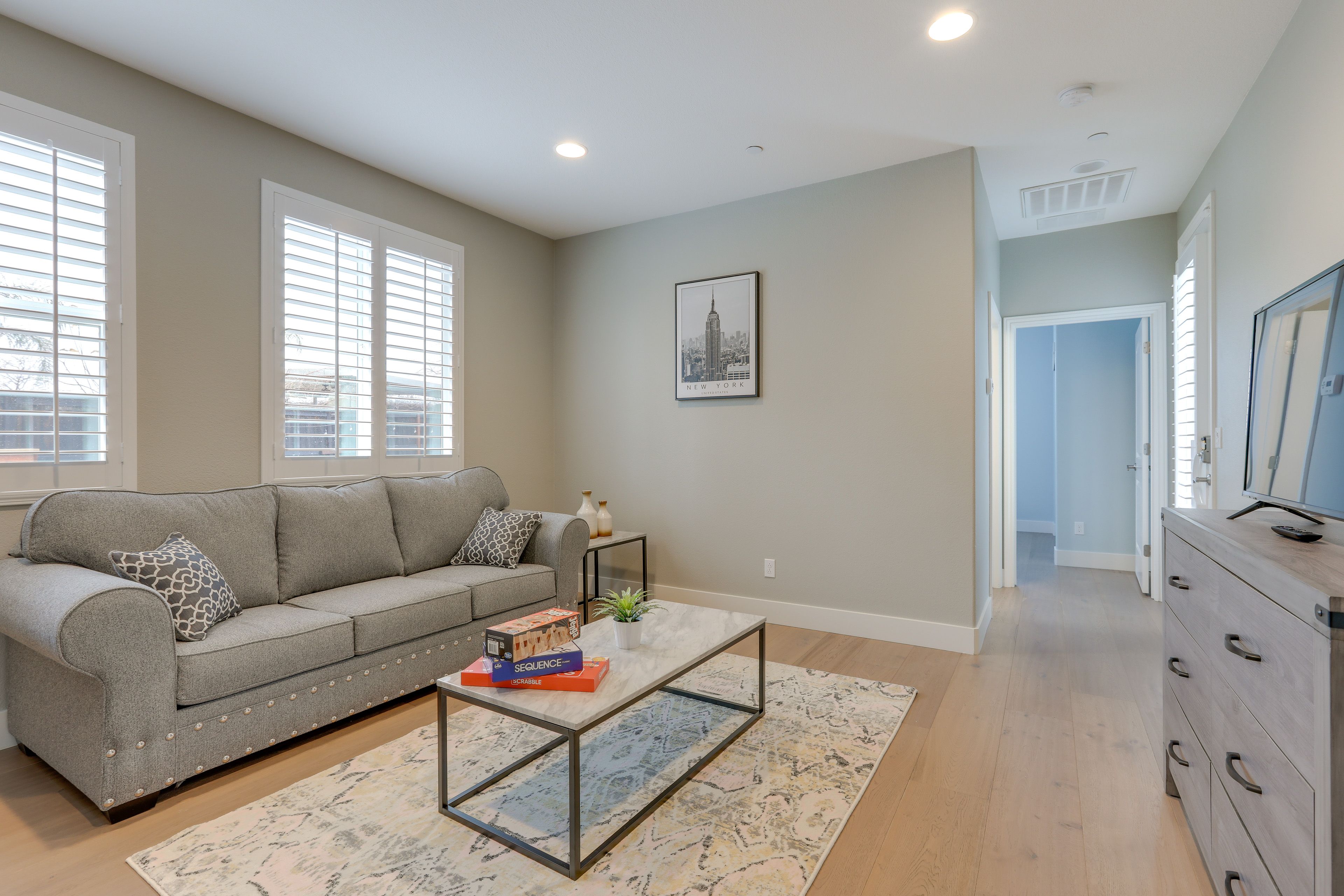 Additional Living Room | 1st Floor | Smart TV | Sleeper Sofa