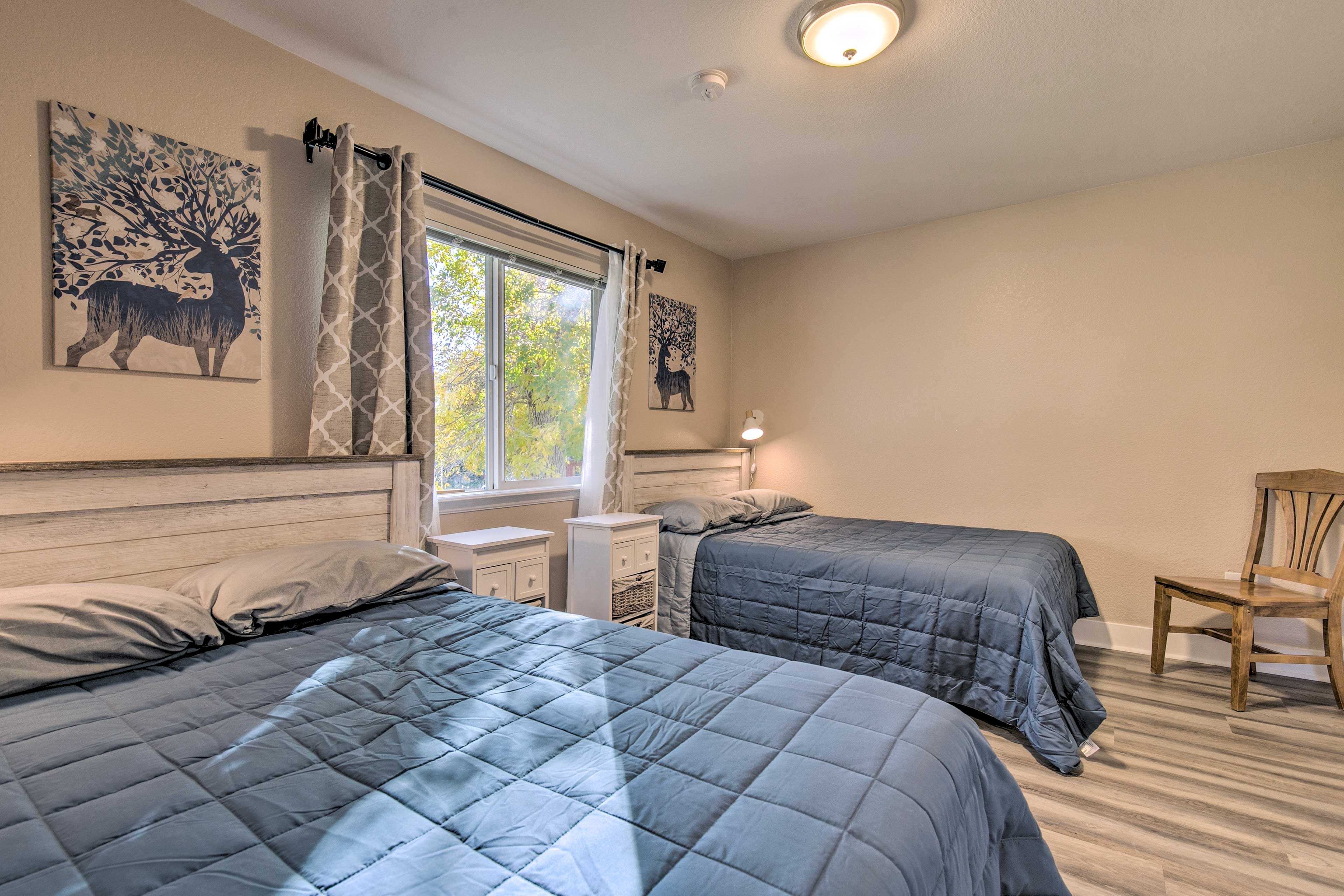 Bedroom 3 | 2 Full Beds