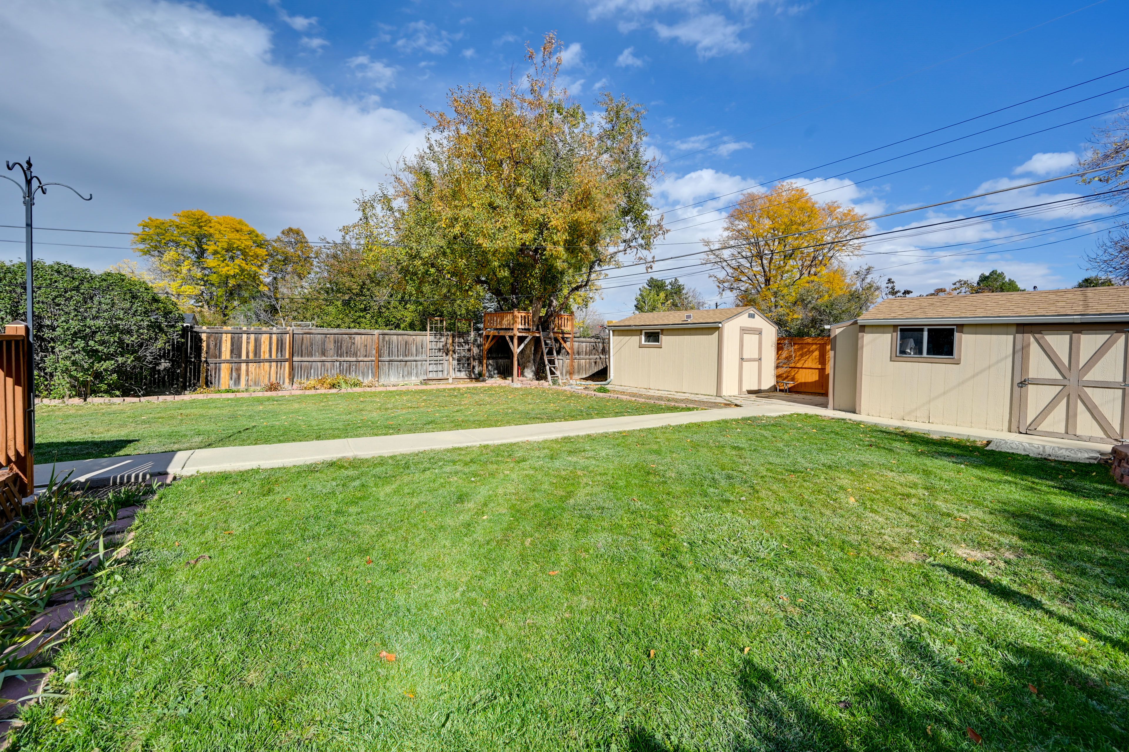 Fenced Yard