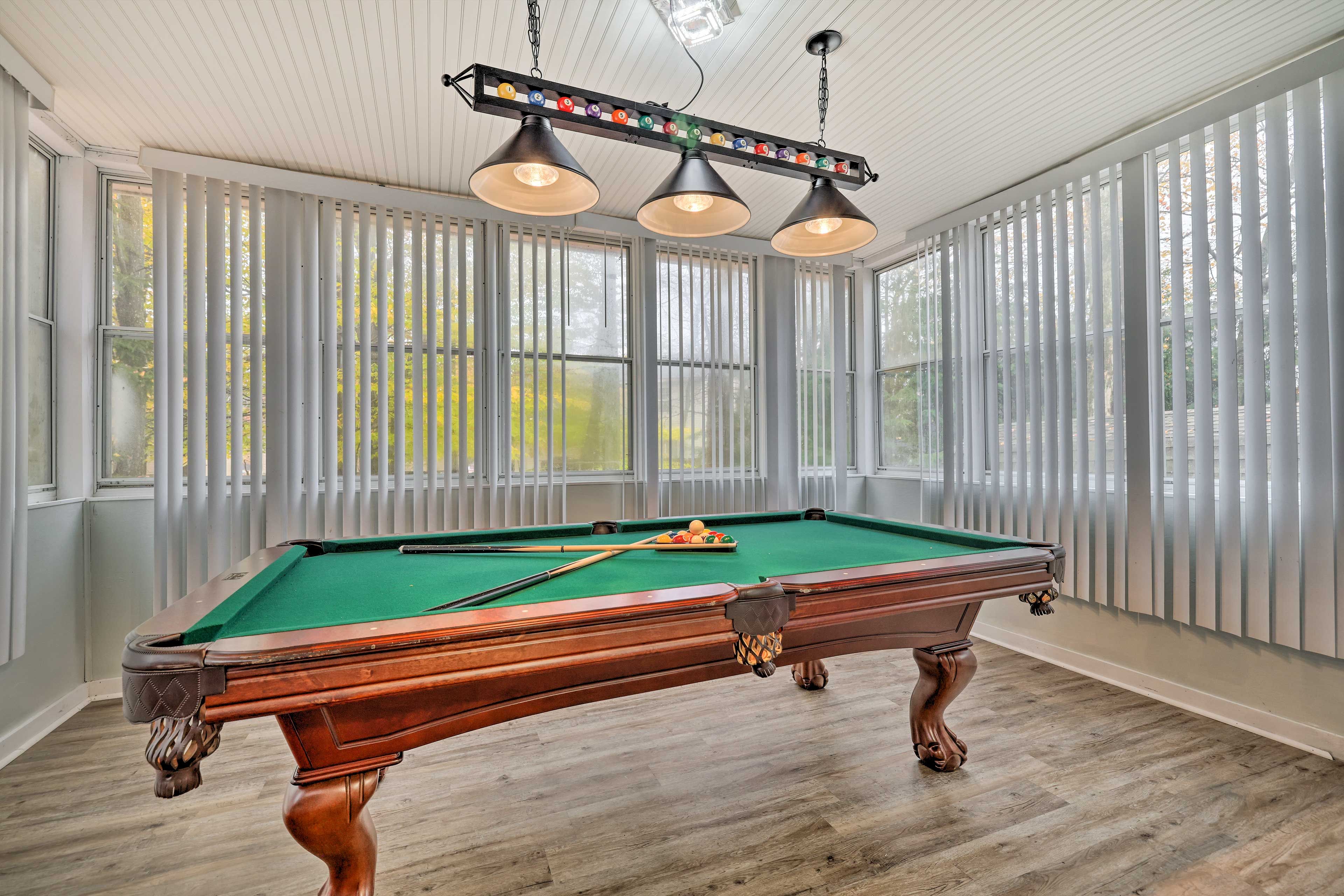 Game Room | Pool Table | Poker Table Cover | Dartboard | Board Games