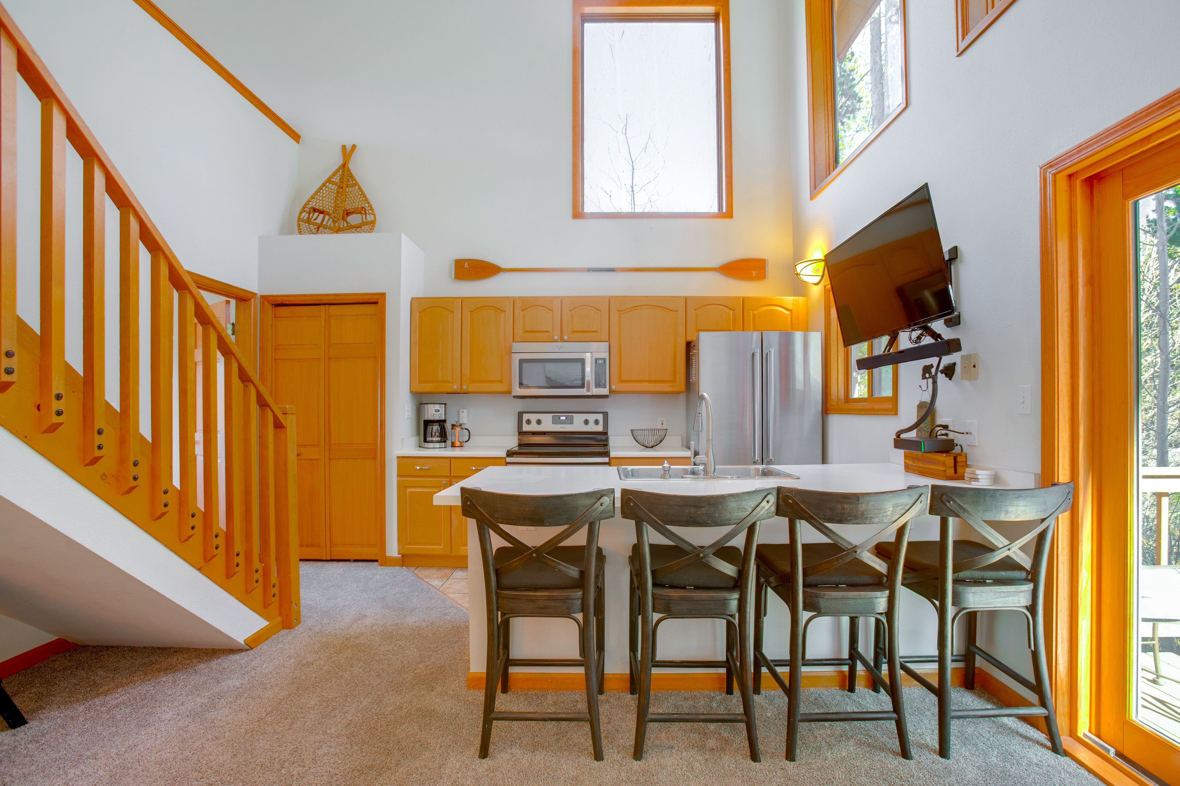 Kitchen | 1st Floor | Coffee Maker | Smart TV