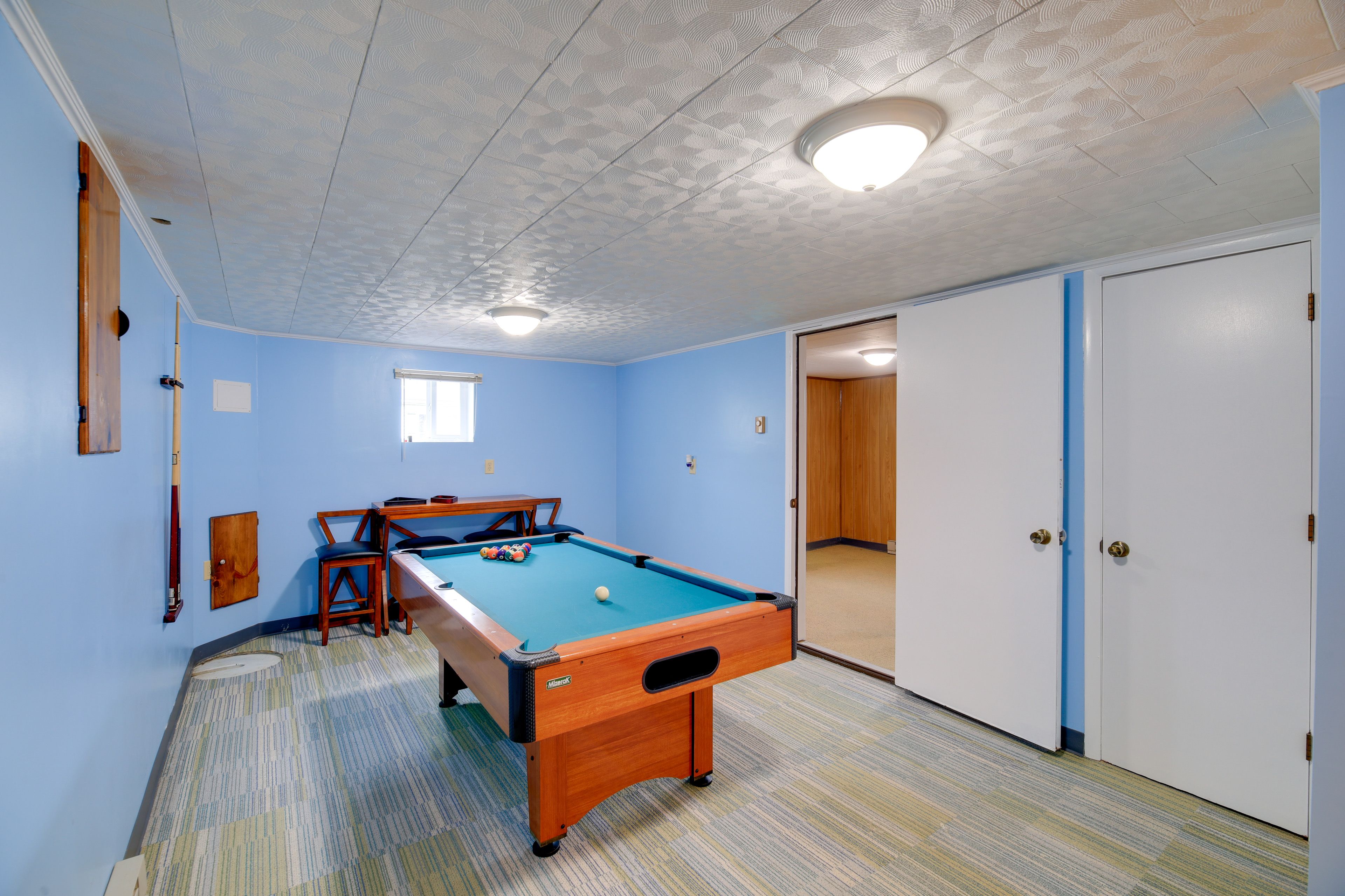 Pool Table | Access to Laundry Room
