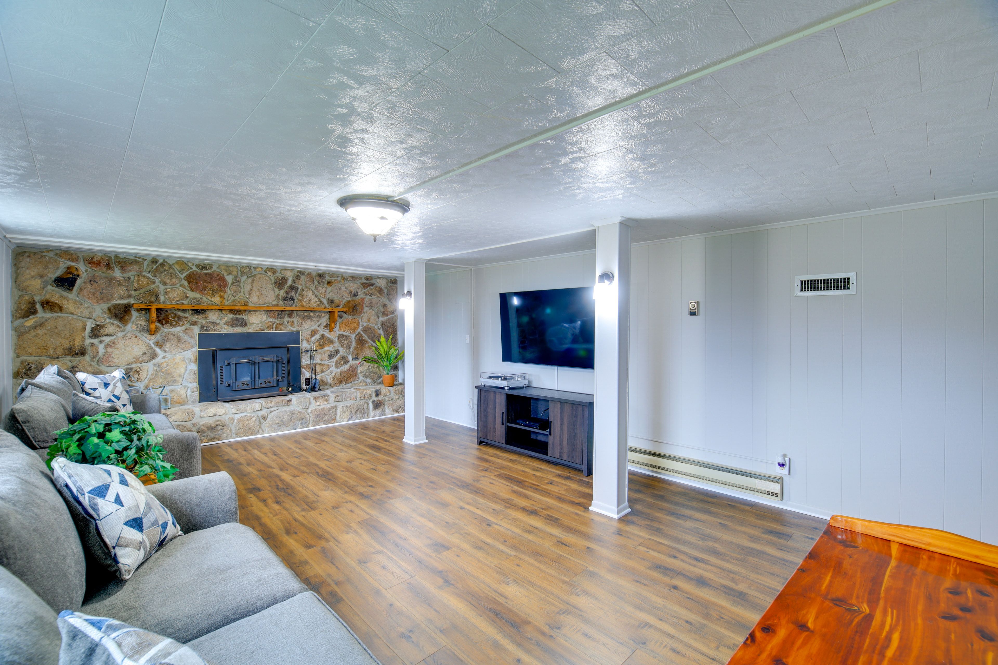 Basement Living Room | Queen Sleeper Sofa | Full Sleeper Sofa