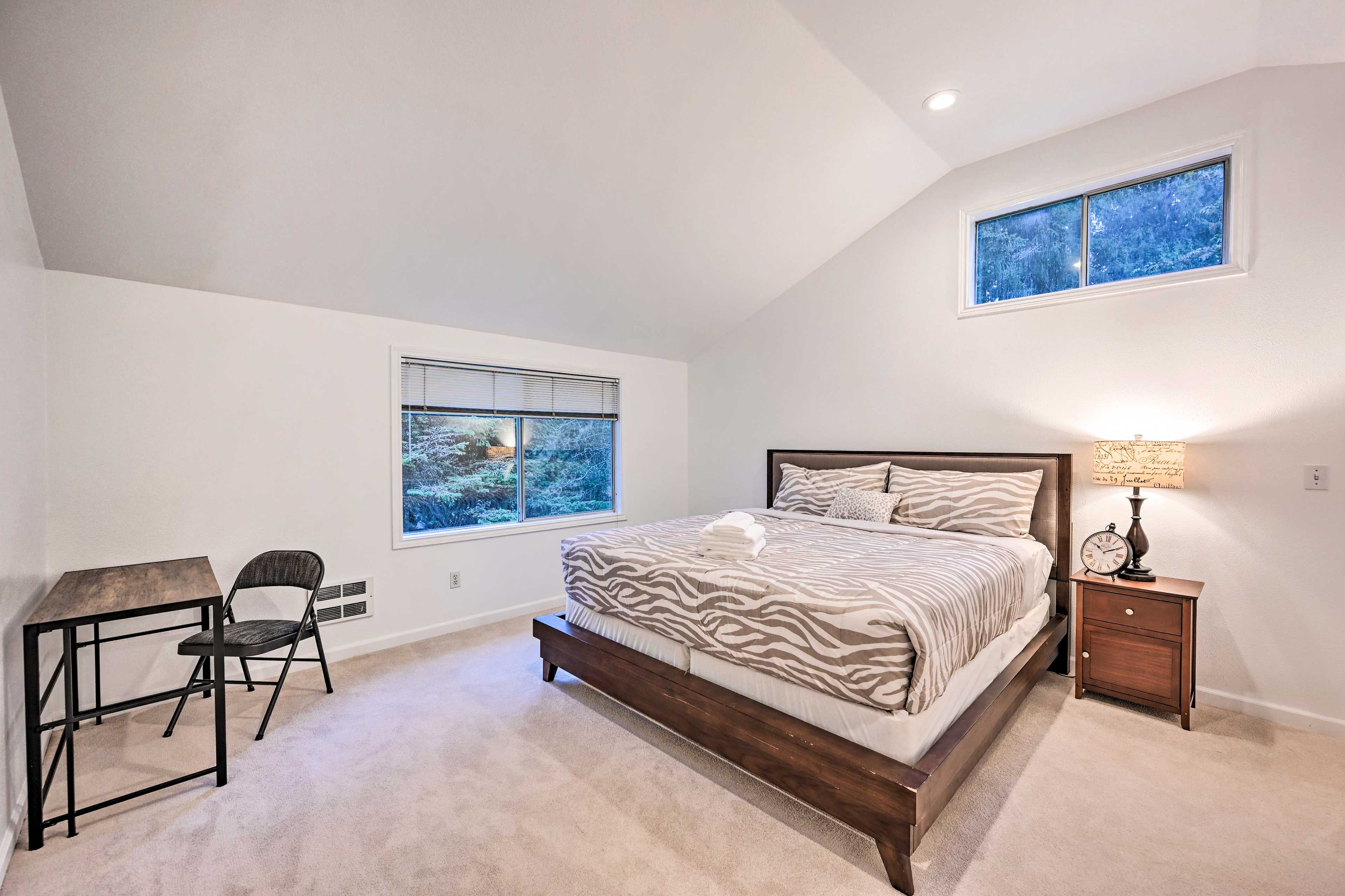 Bedroom 1 | 2nd Floor | King Bed | Linens Provided