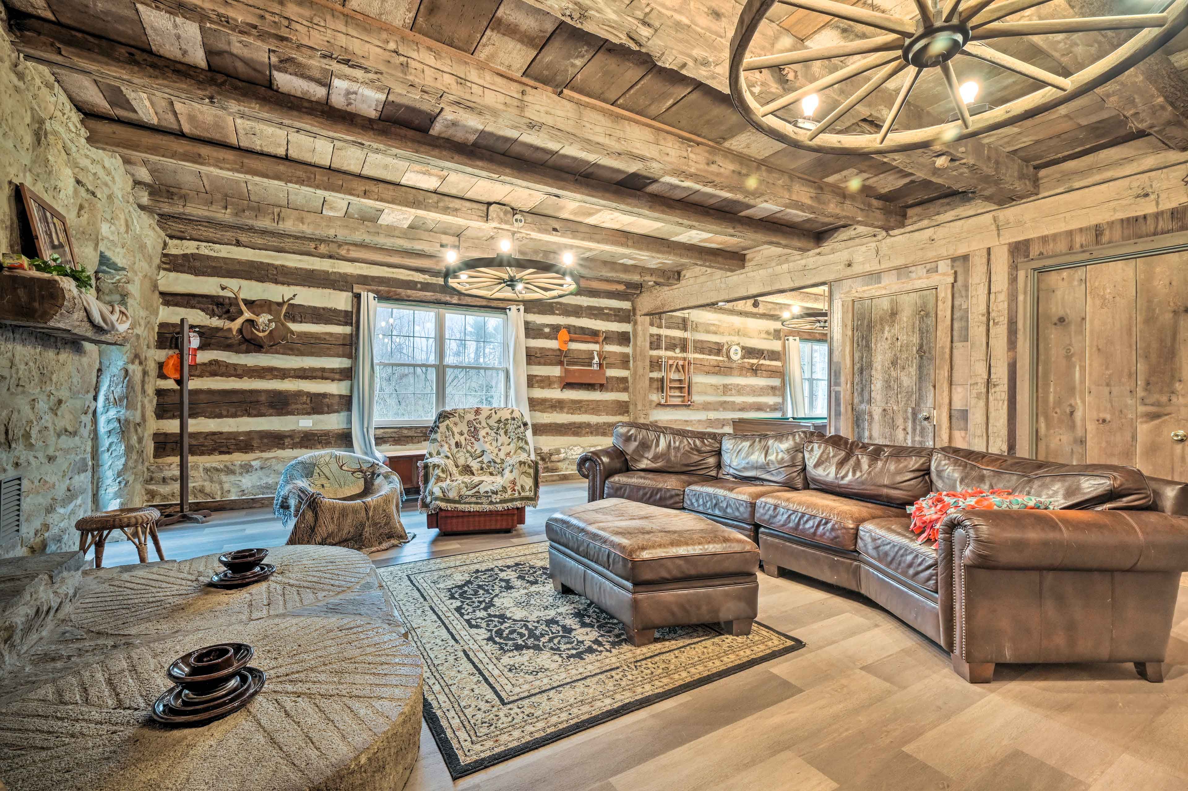 New Paris Vacation Rental | 4BR | 2BA | 1,812 Sq Ft | Stairs Required